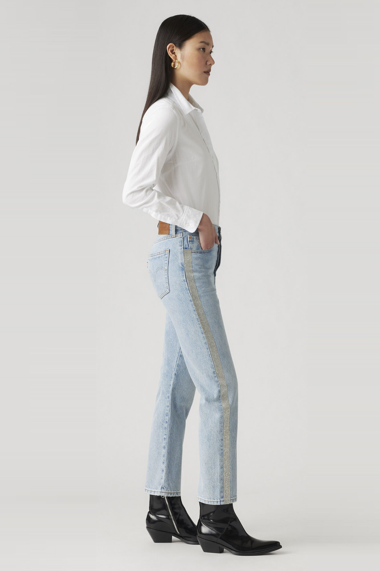 Levi's Jeans 501&reg; Crop Azul