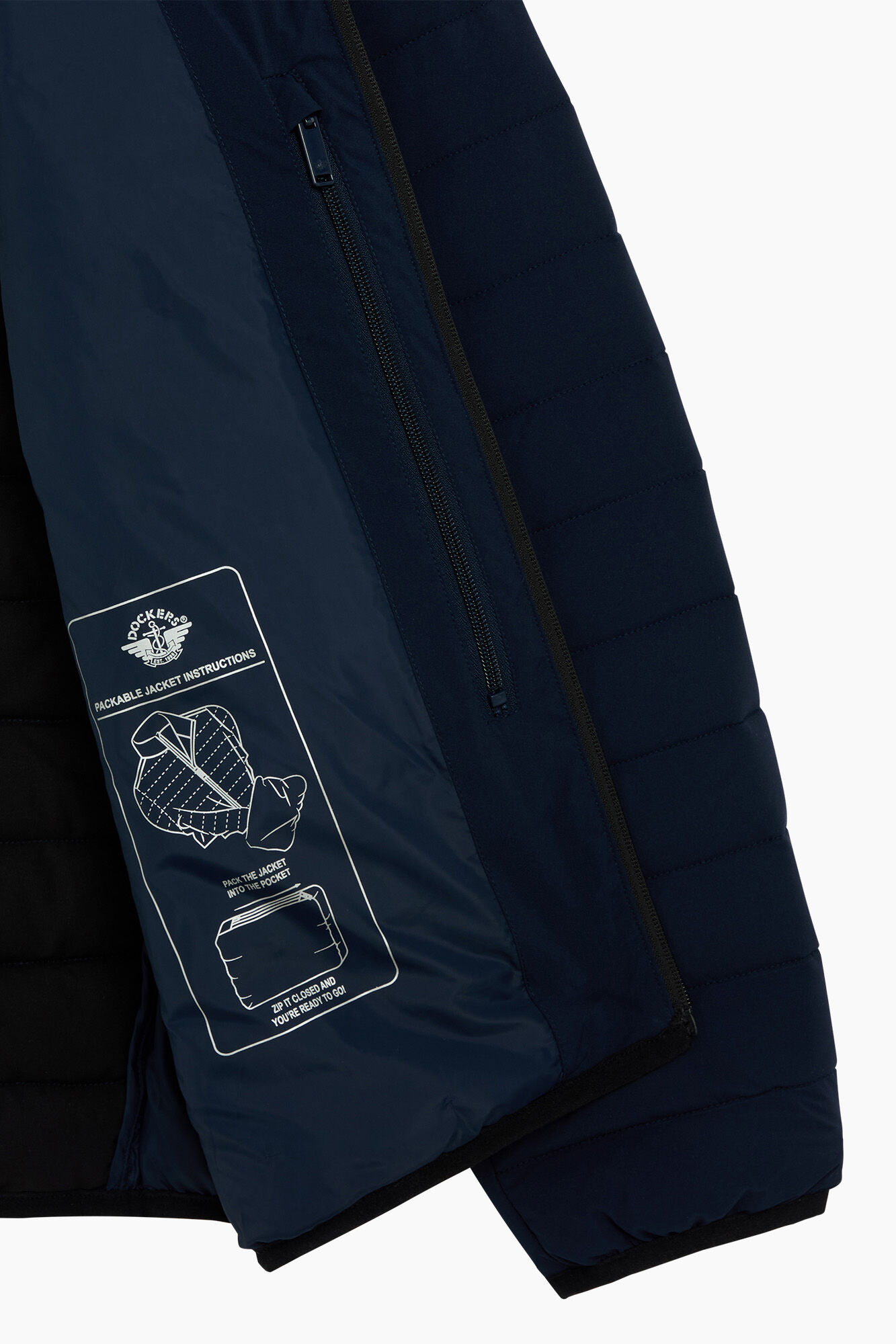 Dockers Jaqueta embal&aacute;vel Azul