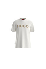 HUGO T-shirt de manga curta Branco