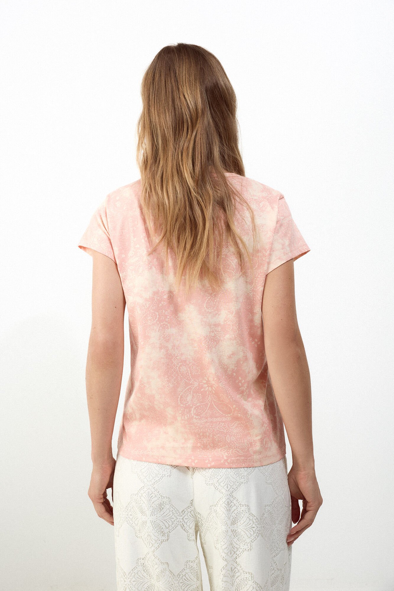 Slowlove Camiseta estampada Naranja