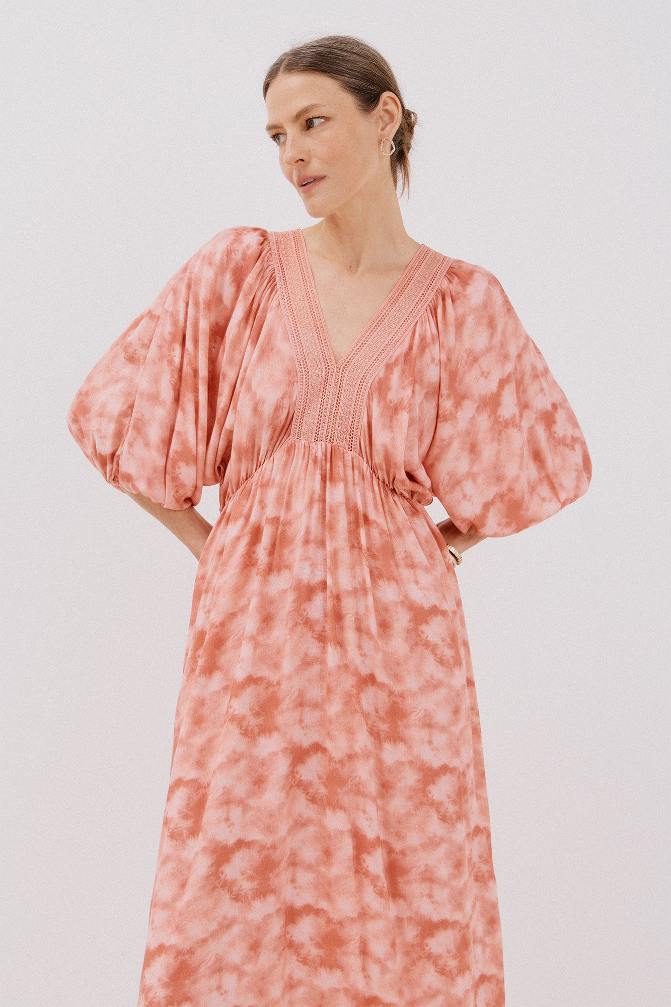 Cortefiel Printed dress Multicolour