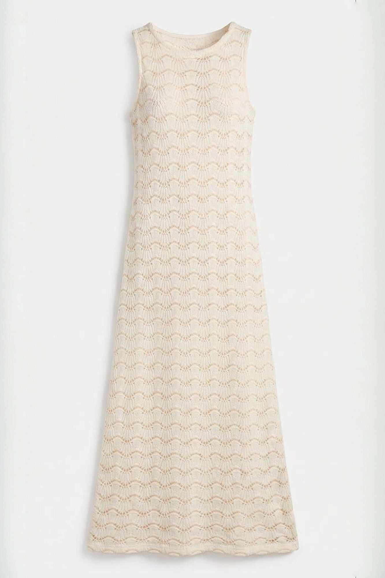 Slowlove Basic structure dress White