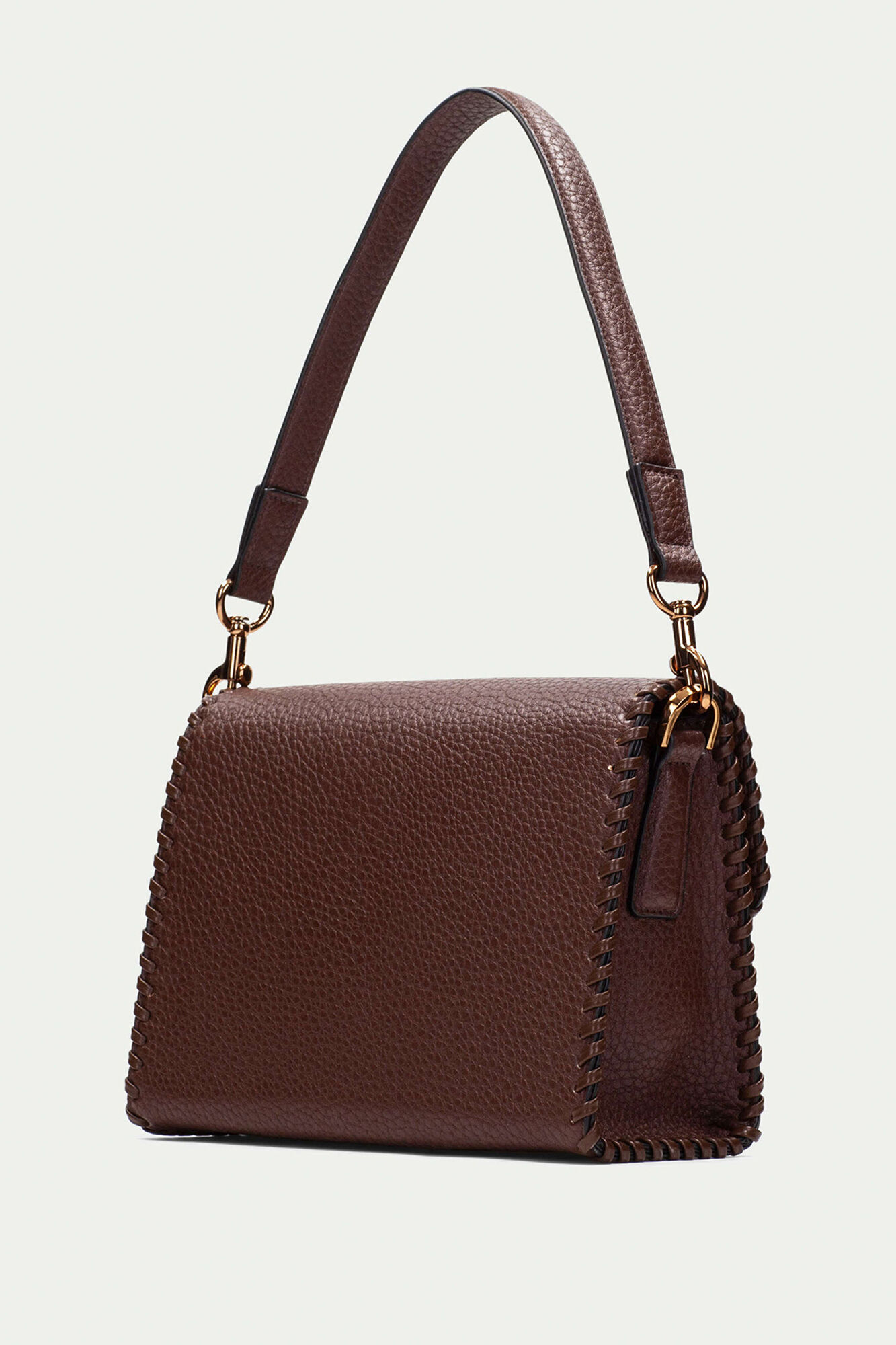 Hispanitas Bolso hobo cierre magn&eacute;tico Marr&oacute;n oscuro