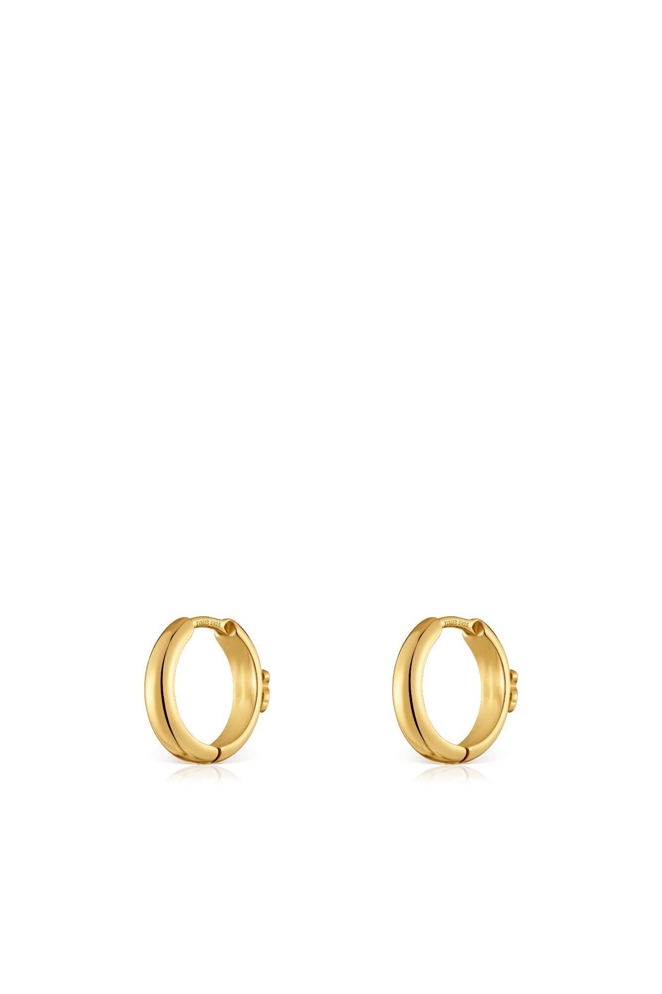 Tous TOUS Basics bear hoop earrings Gold