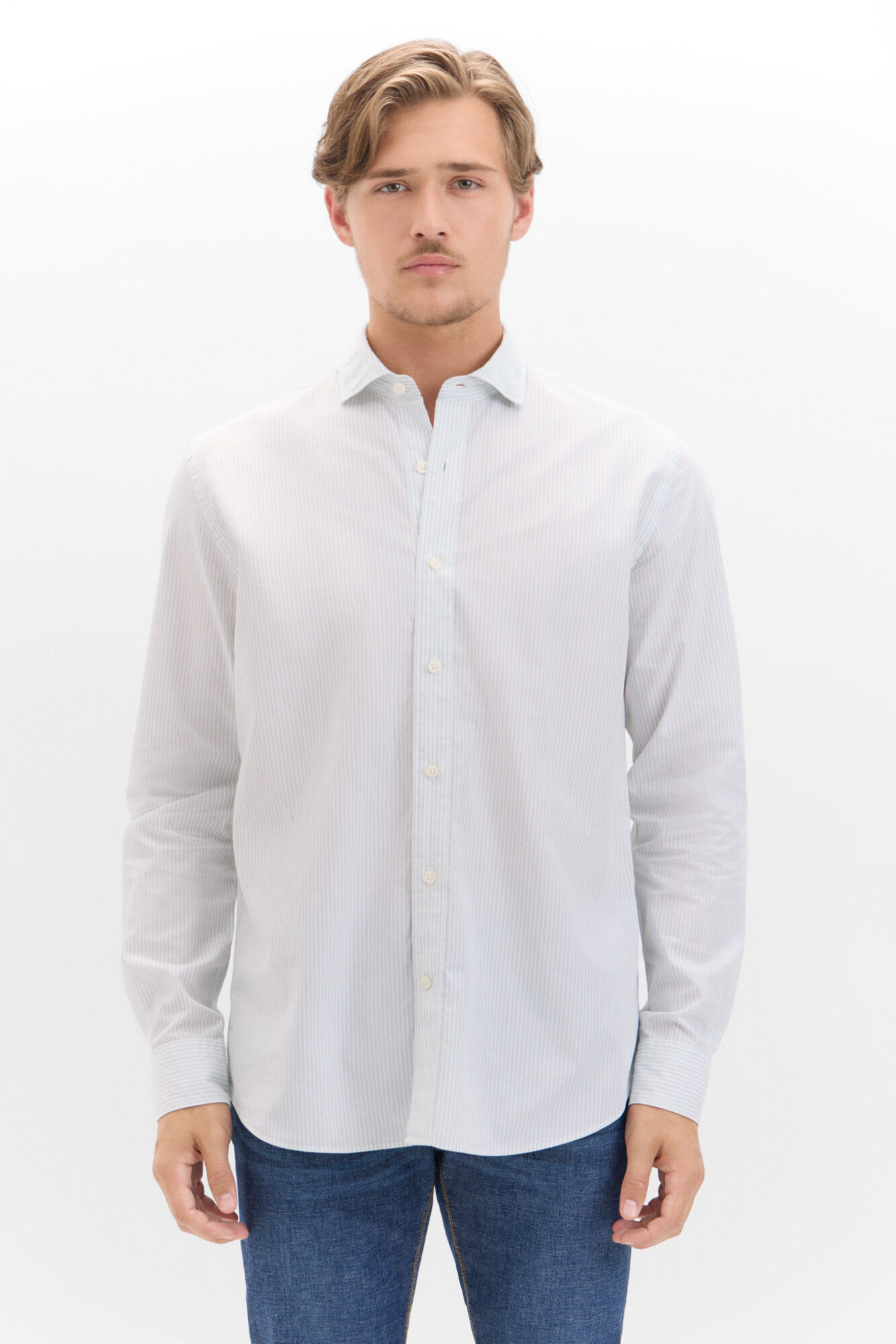 pedro del hierro Camisa rayas fil a fil Outlet Ropa