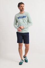 Williot Williot patch sweatshirt Kaki
