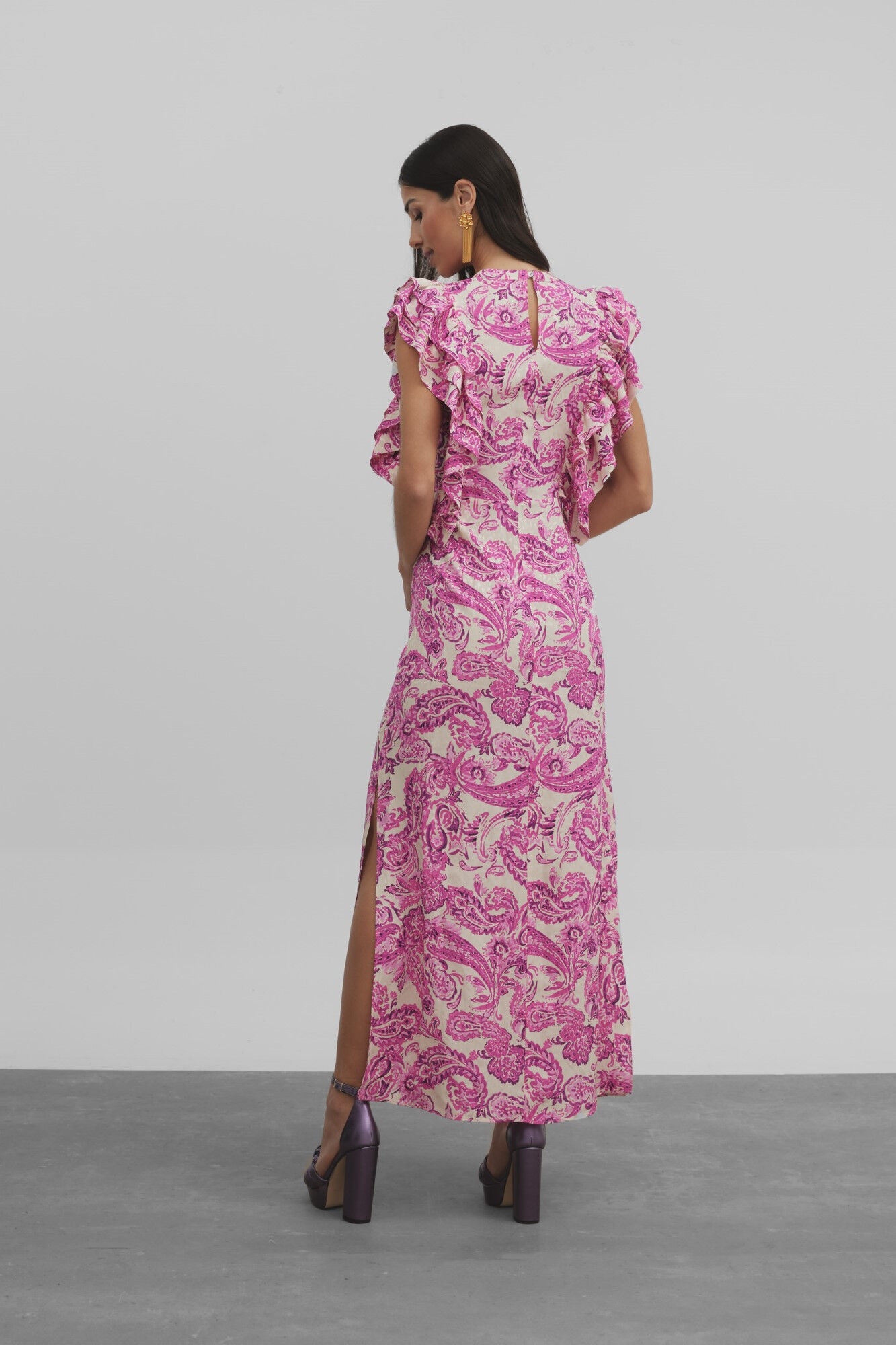 Silbon Vestido Event Collection Alegria Fucsia