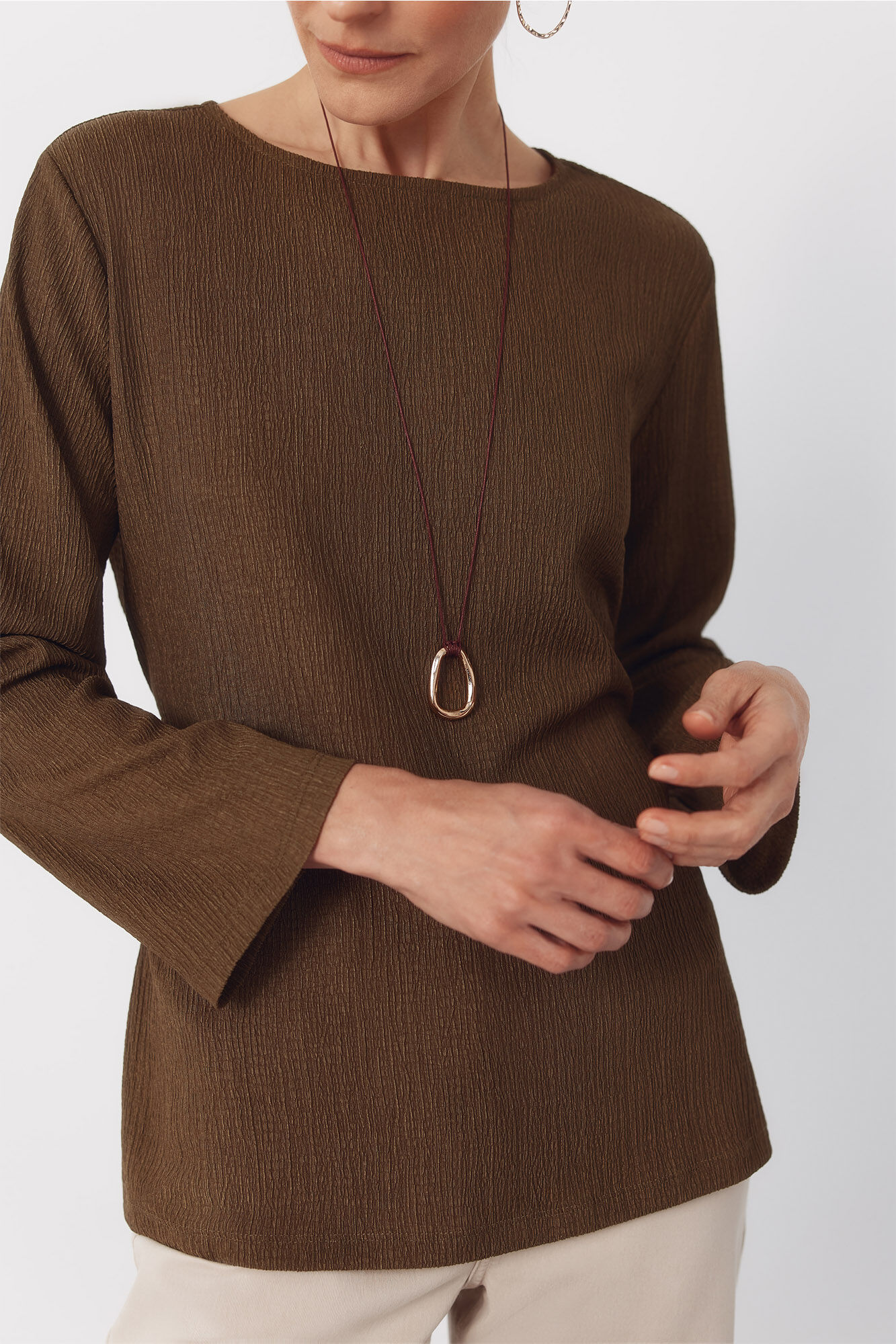 Cortefiel Gold pendant necklace Gold