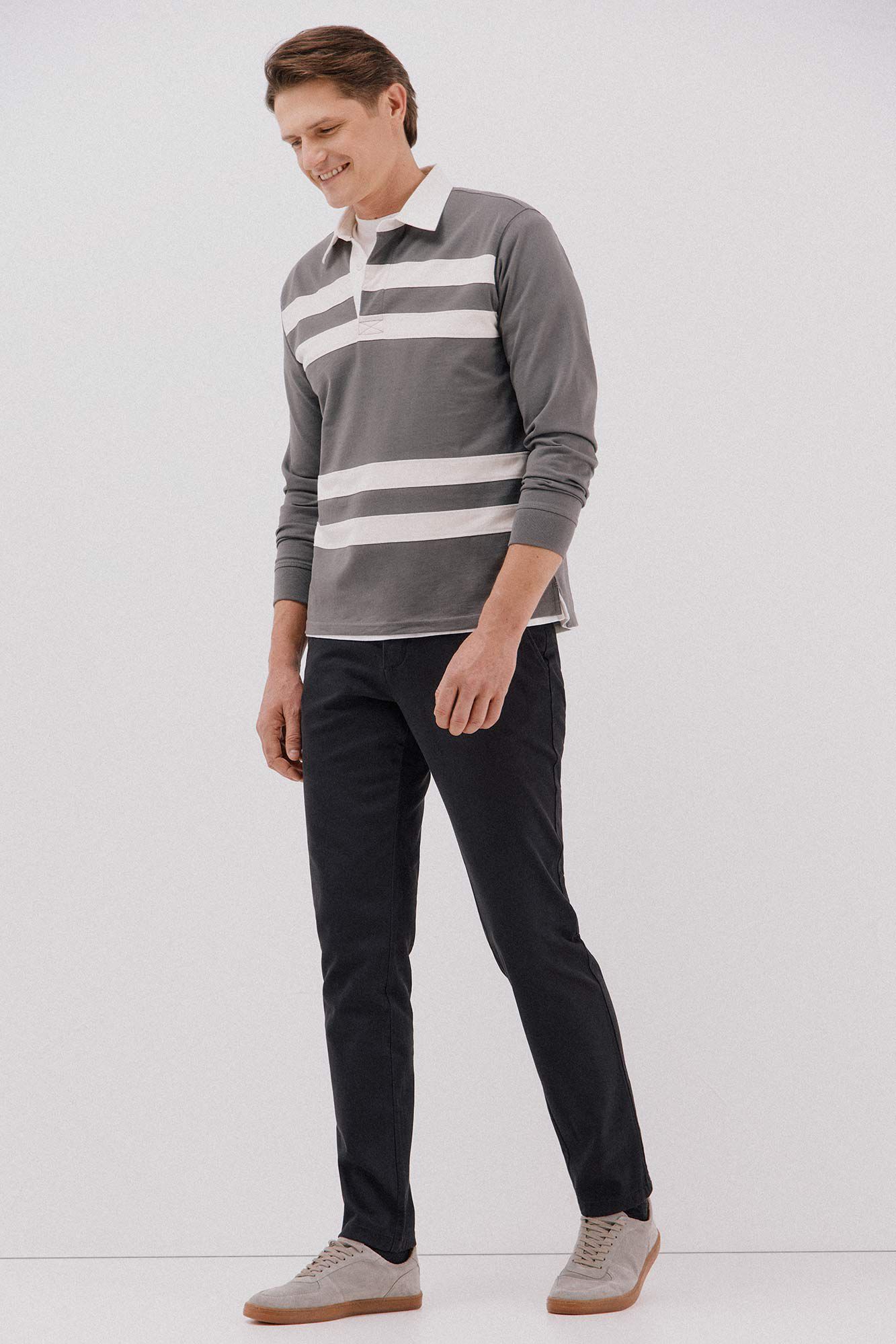 Cortefiel Slim-fit print chinos pants