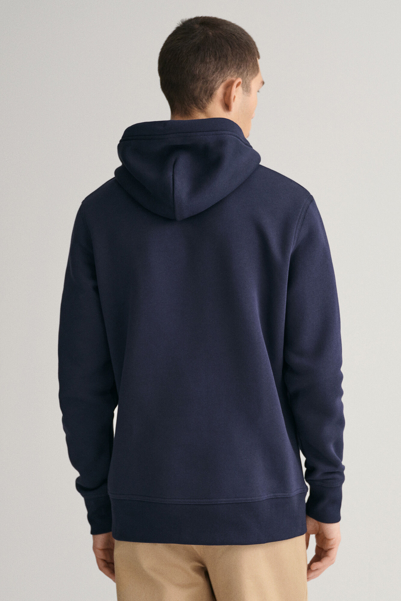 Gant Archive Shield Hoodie Blue