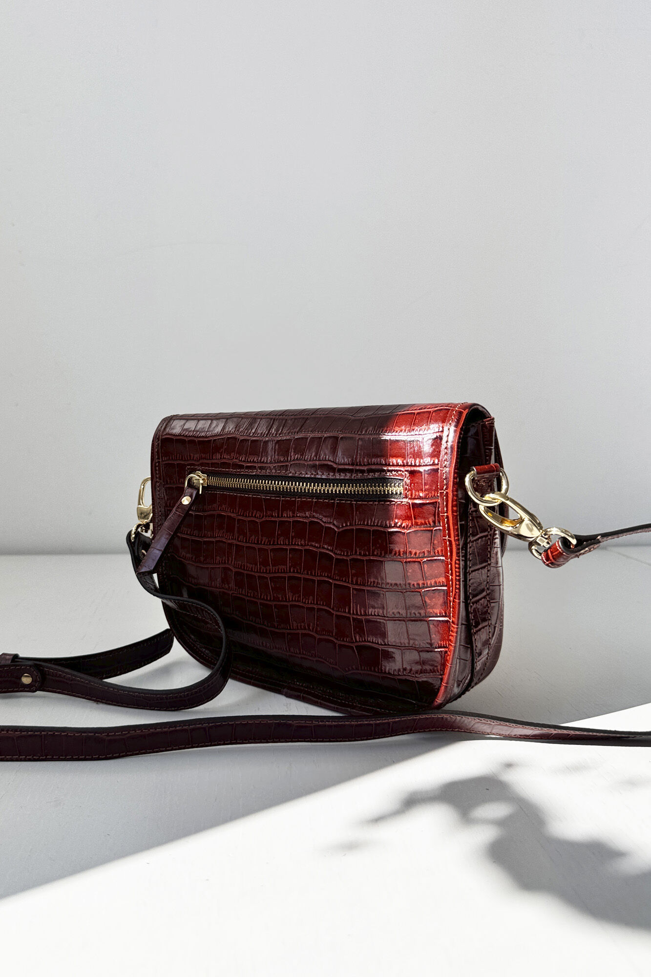 The Code Claudia Praline Shoulder Bag Brown