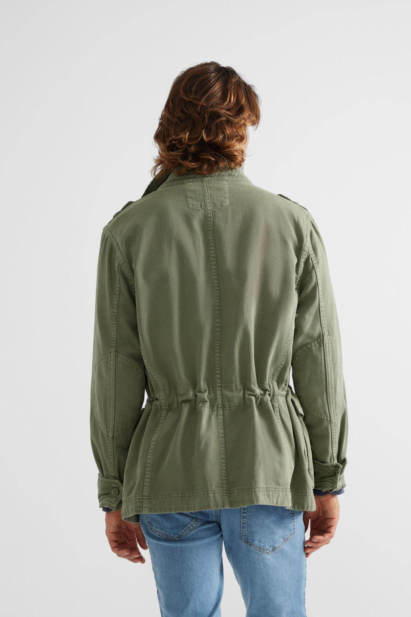 Silbon Green military jacket Green