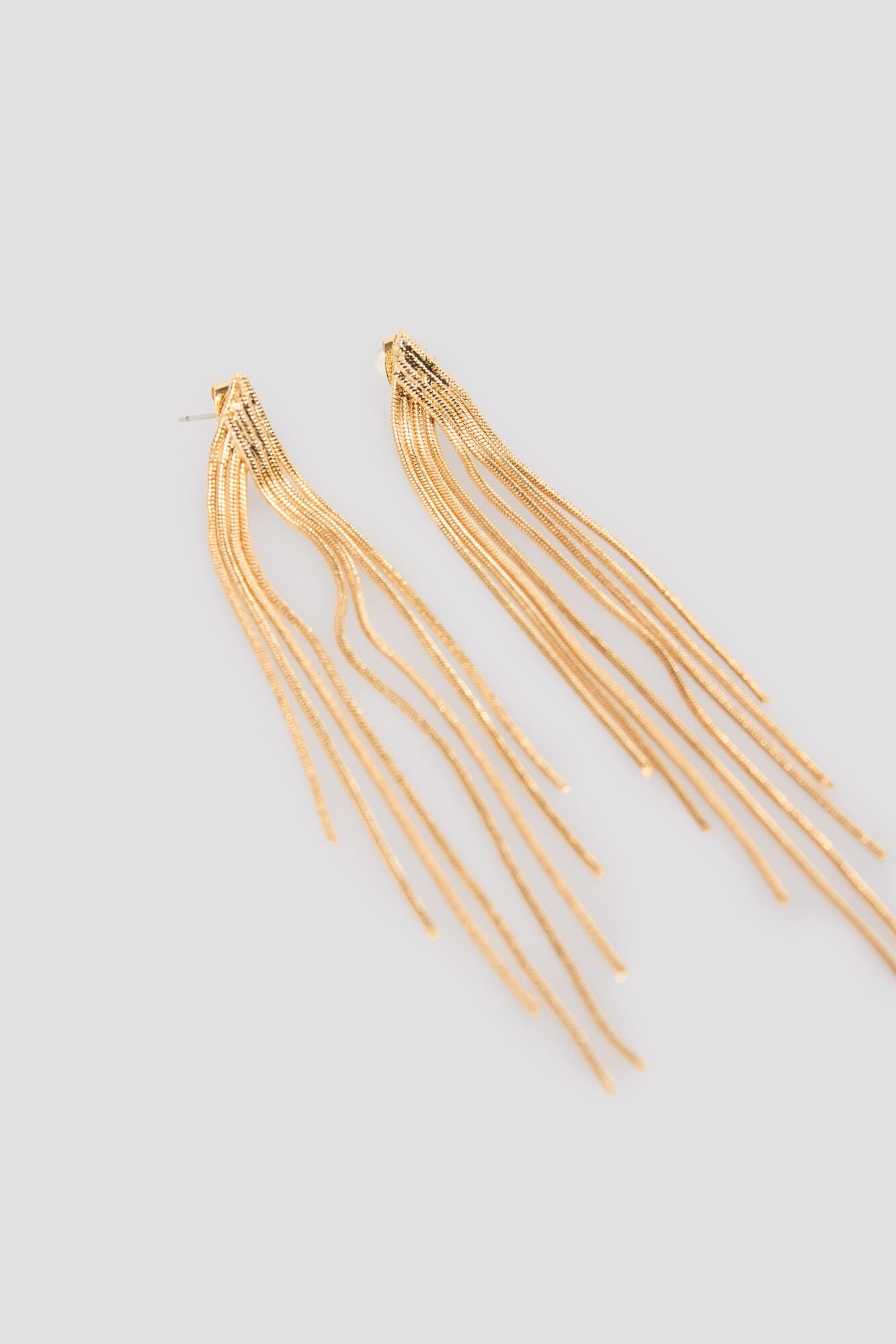 Cortefiel Chains waterfall pendant Gold
