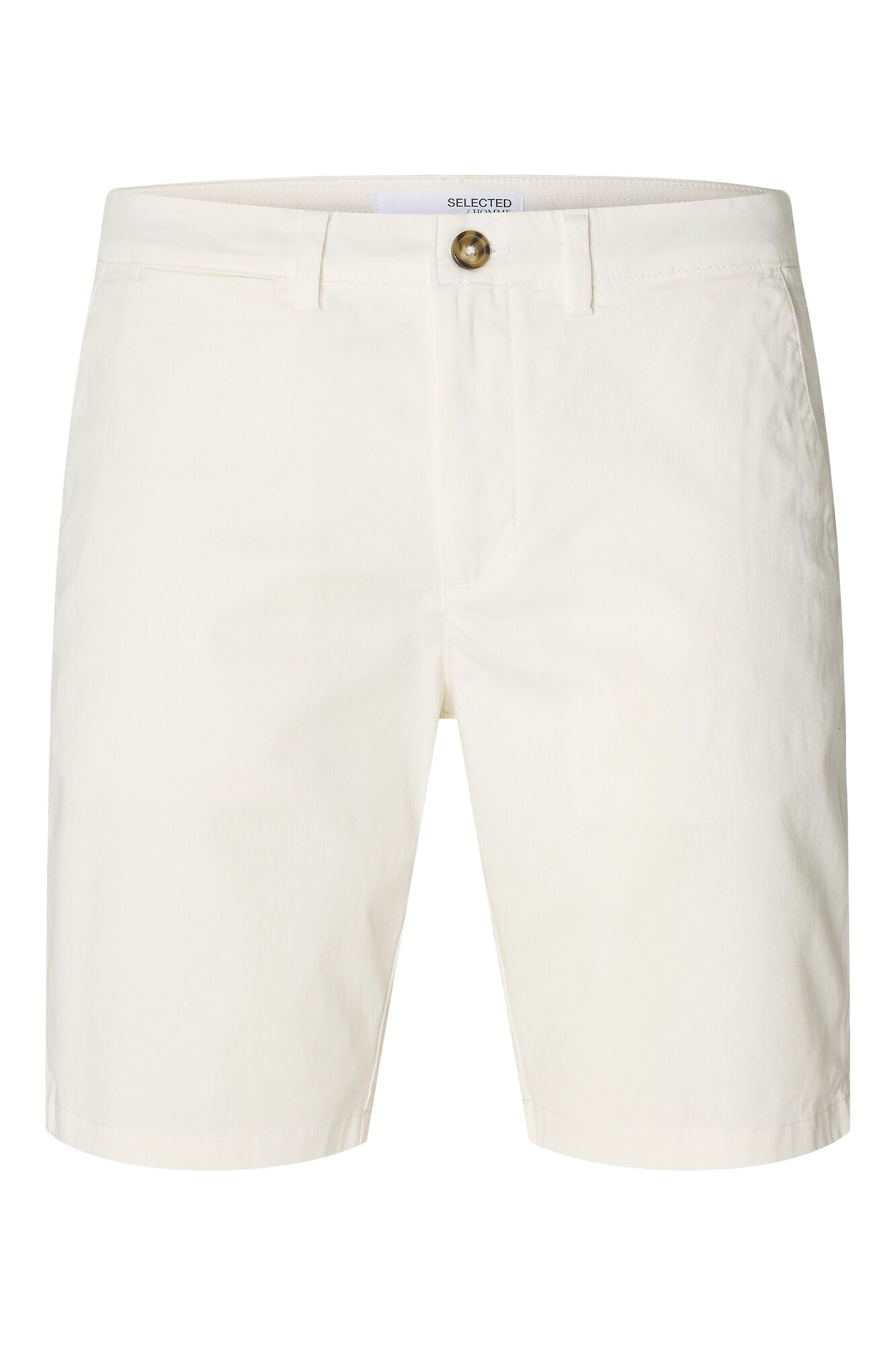 Selected Chino Bermuda shorts White