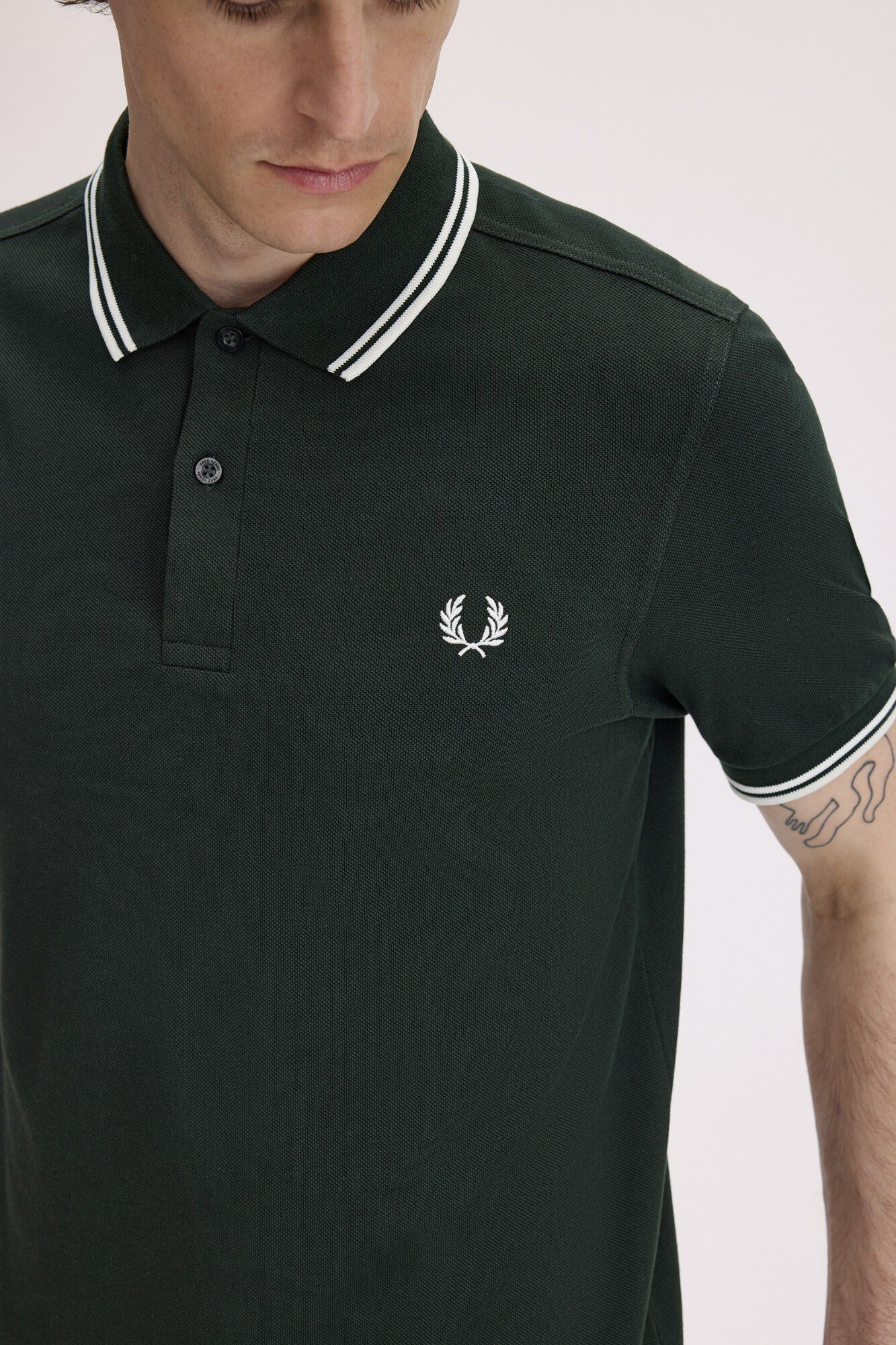 Fred Perry Polo em dois tons Fred Perry