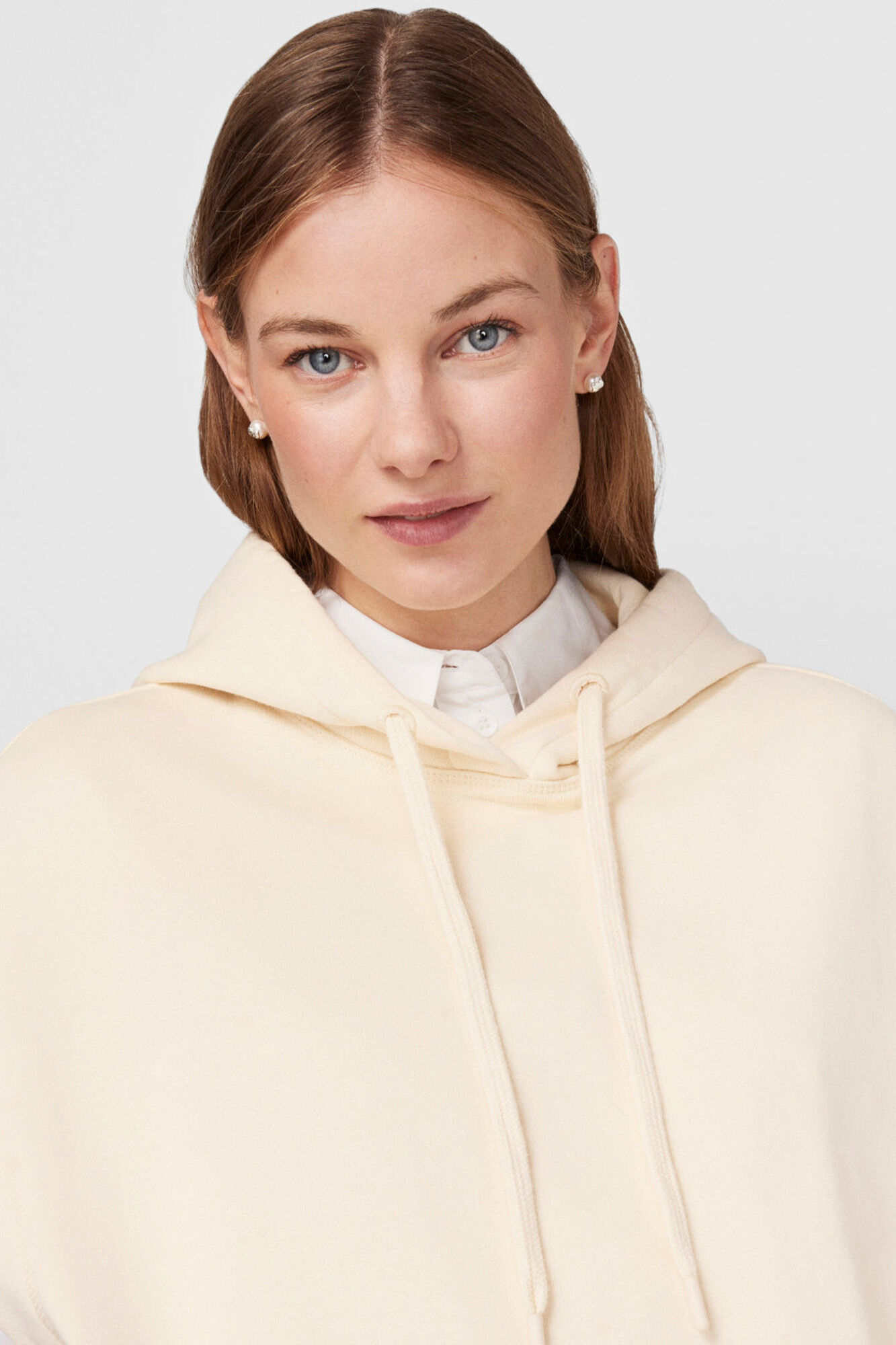 Tous Pendientes de plata y perlas Gris