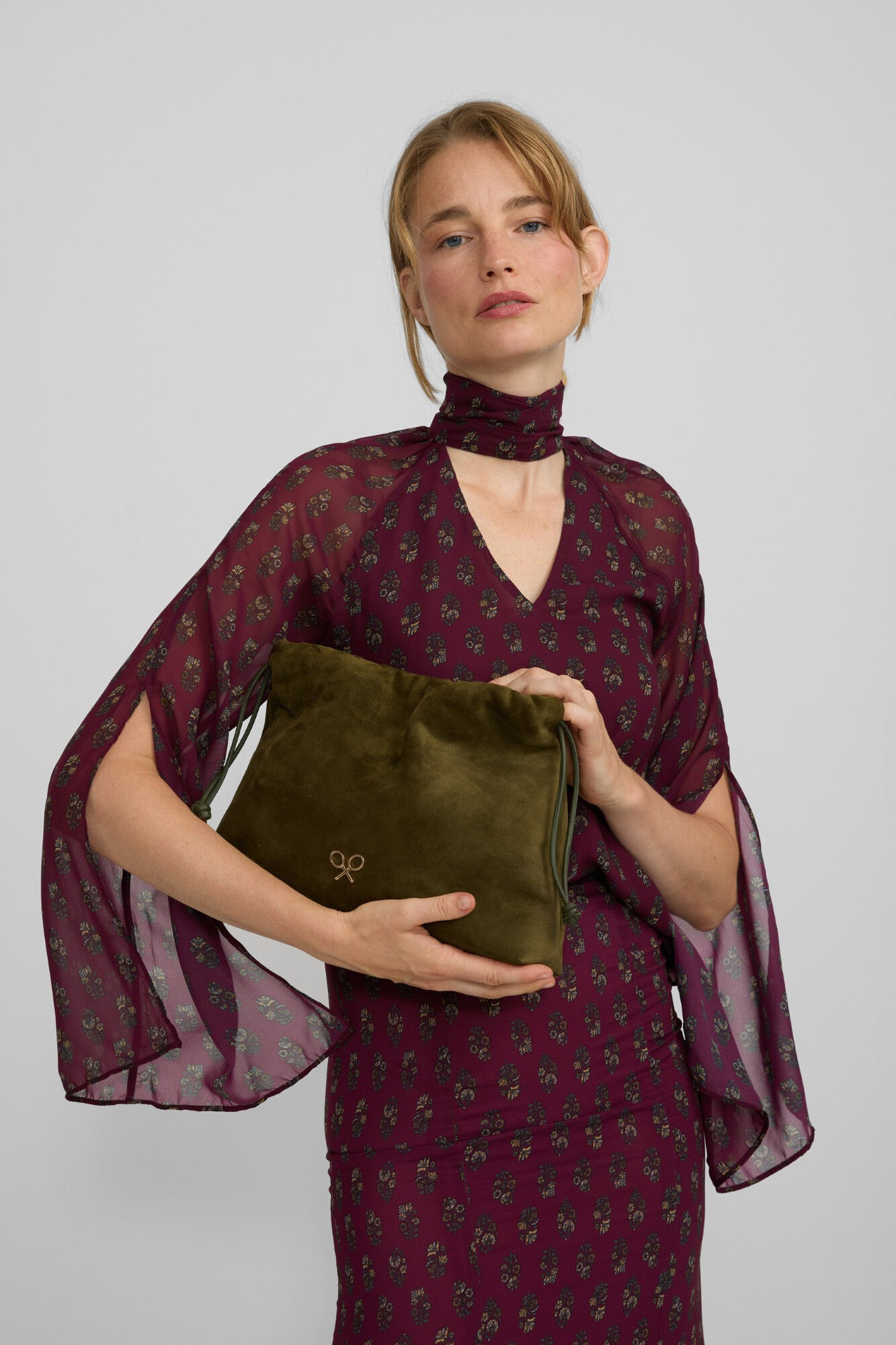 Silbon Saia midi estampado Granada