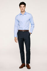 Selected Camisa formal slim fit Azul