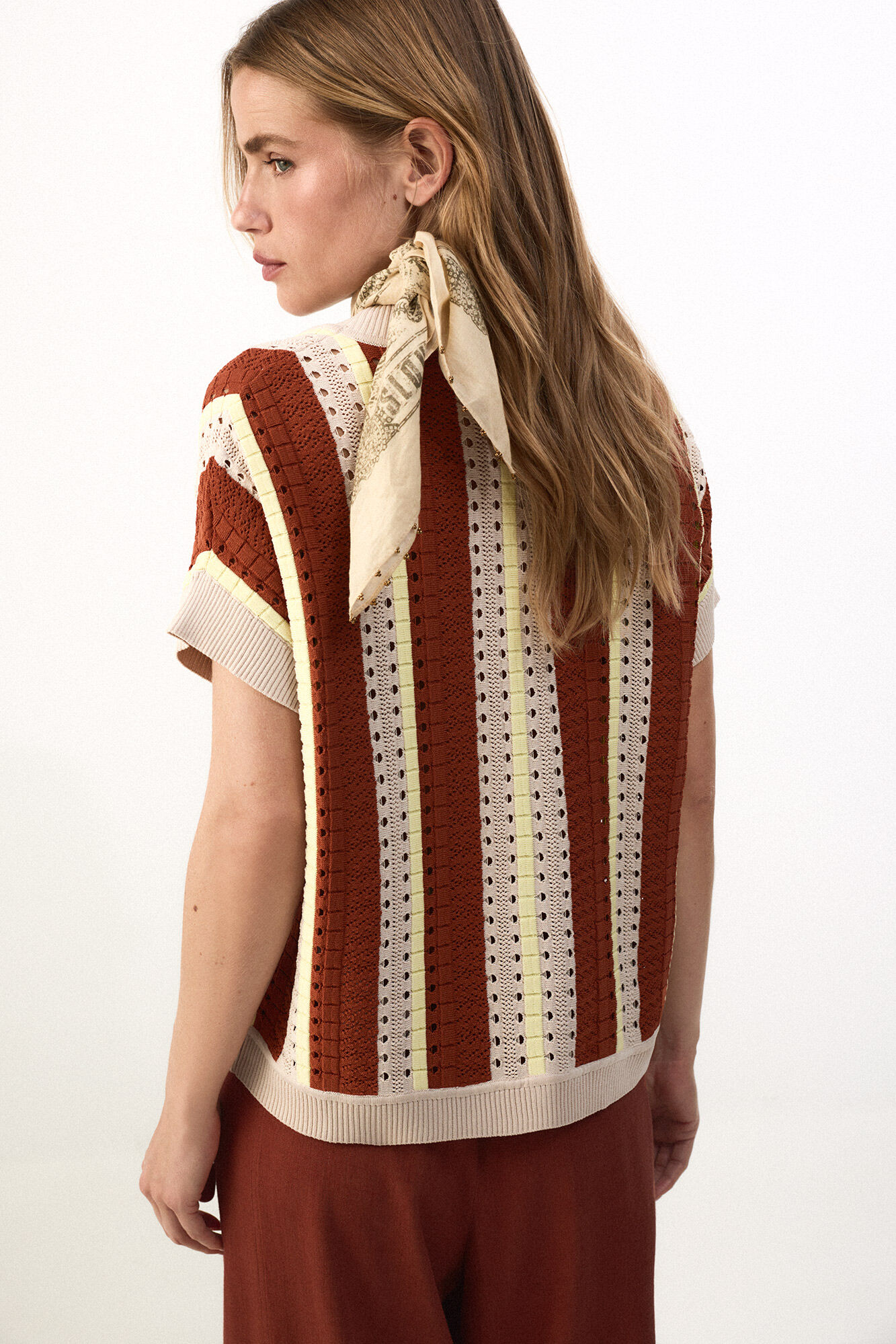 Slowlove Chaqueta rayas verticales Multicolor