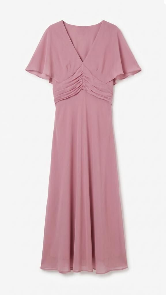 Cortefiel Fluid dress Pink