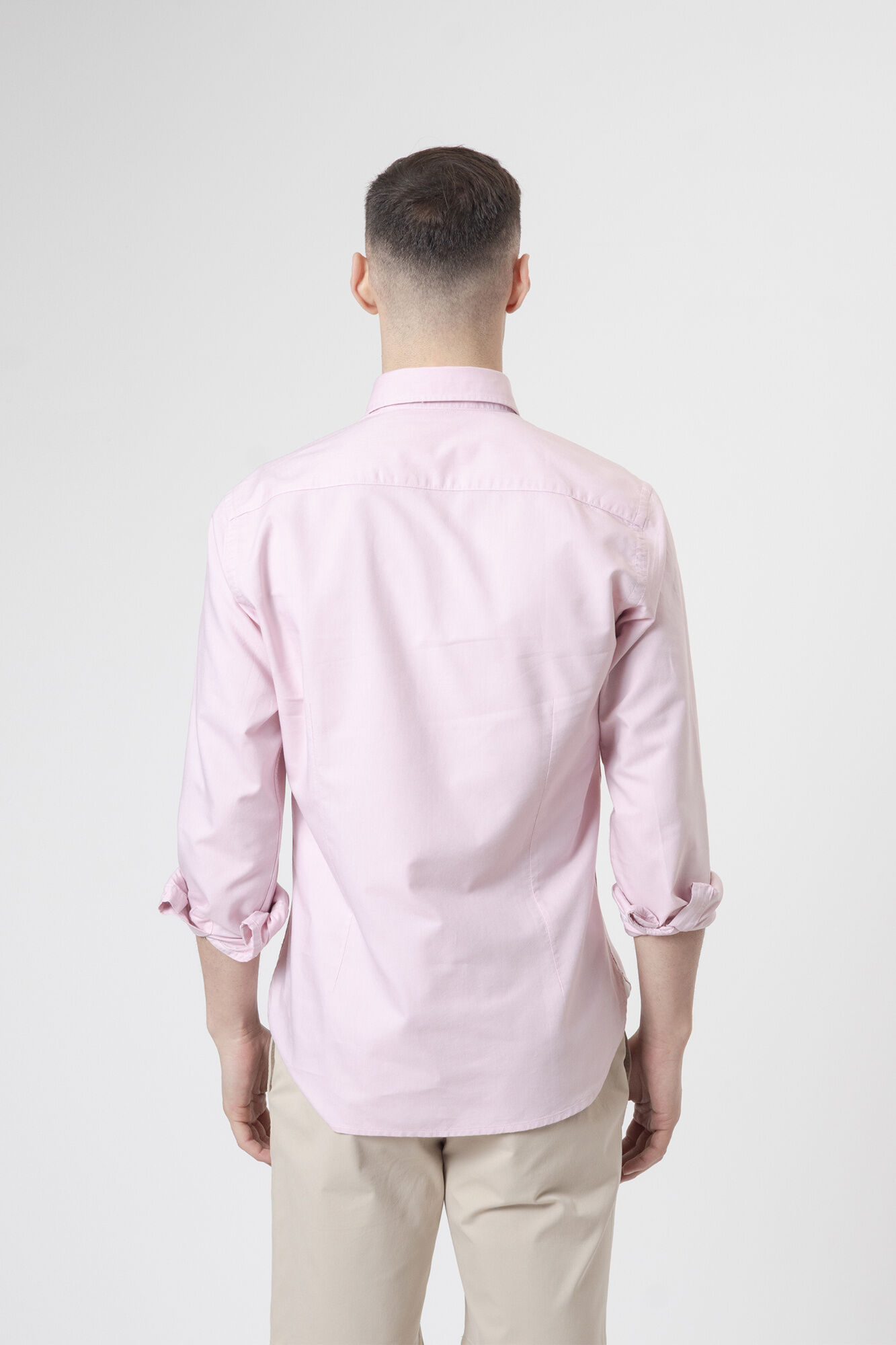 PuroEGO Camisa oxford em algod&atilde;o Subiu