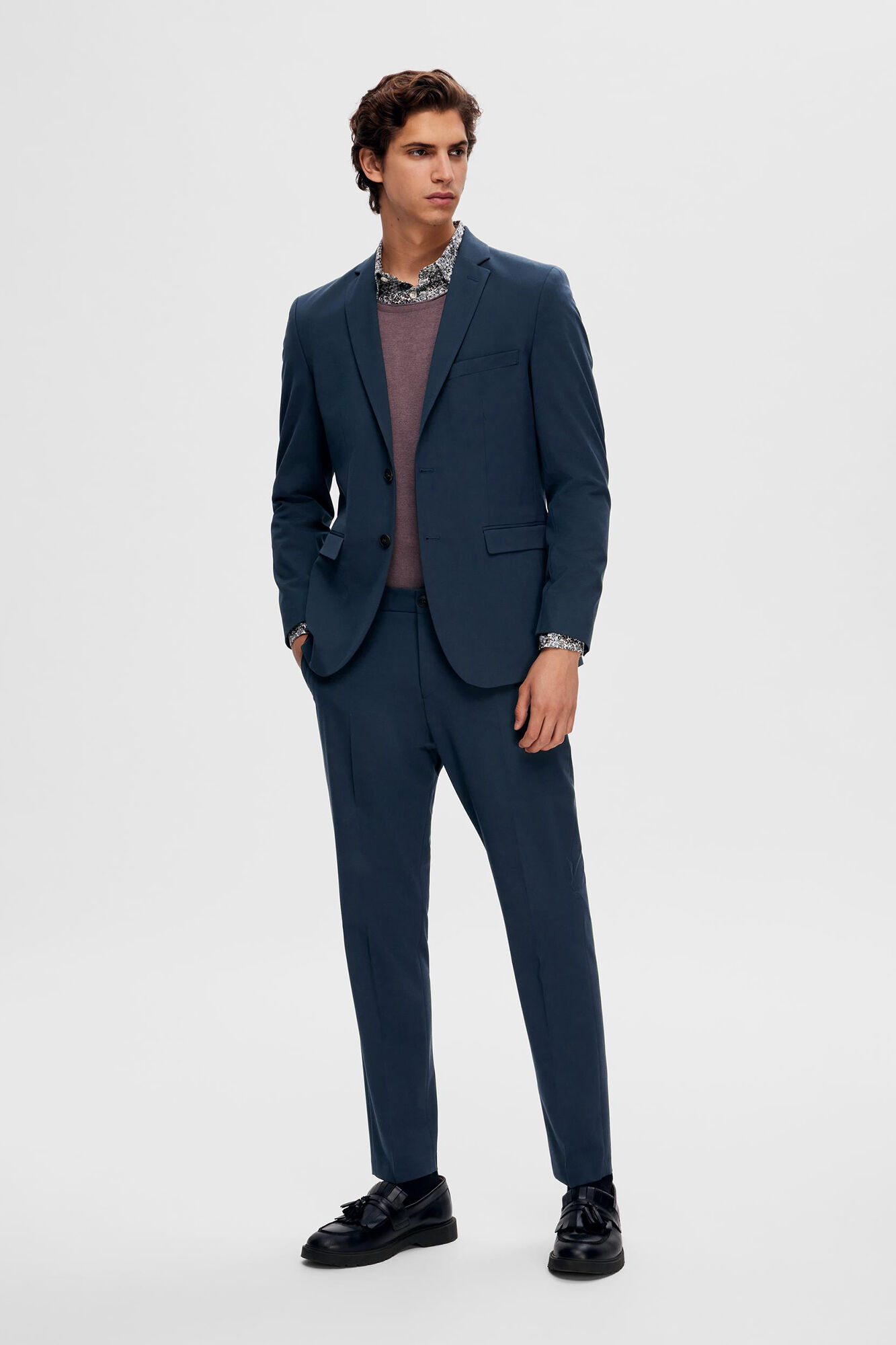 Selected Blazer Slim Fit  Azul