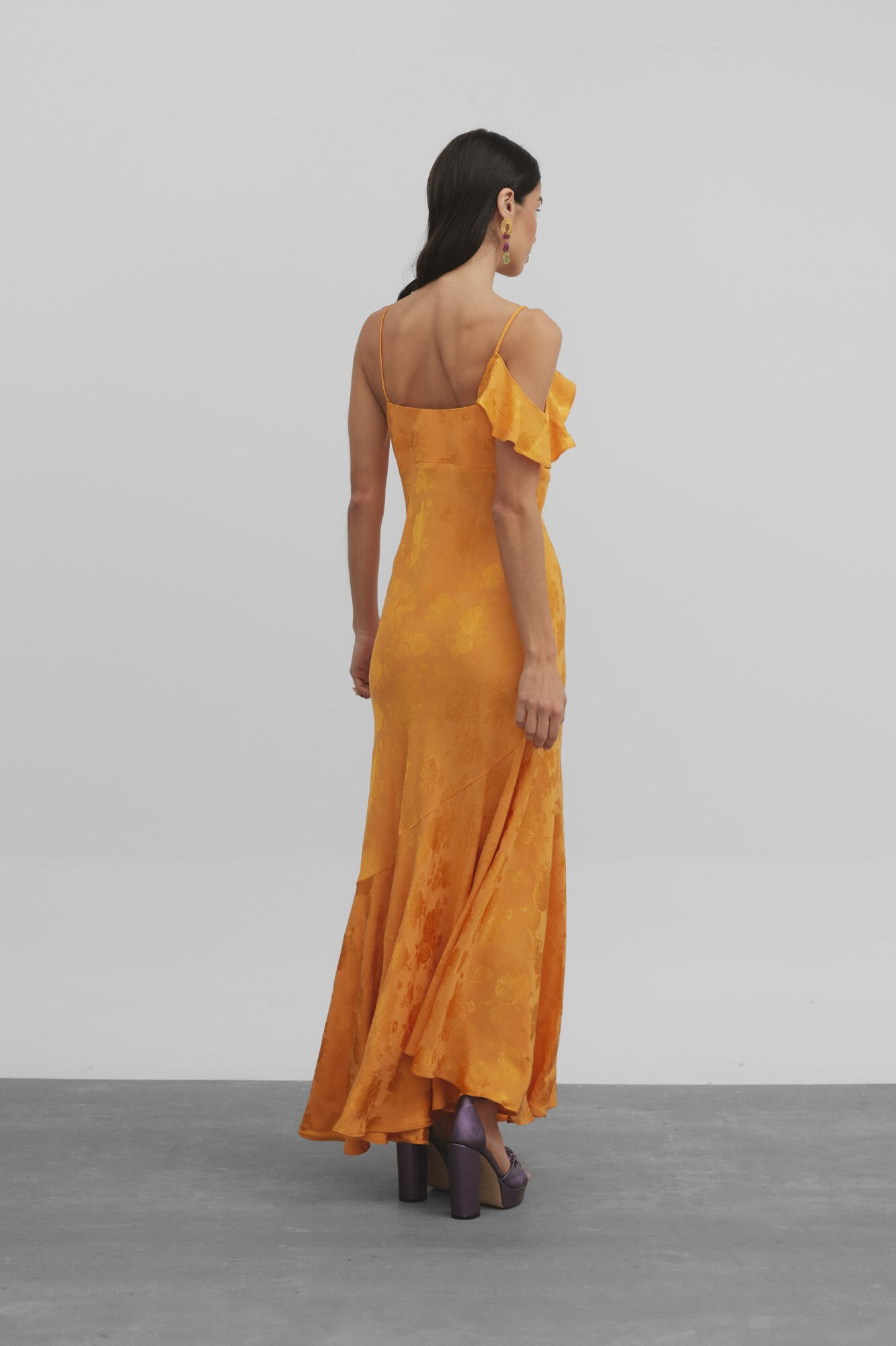 Silbon Vestido Event Collection Michaela Amarillo