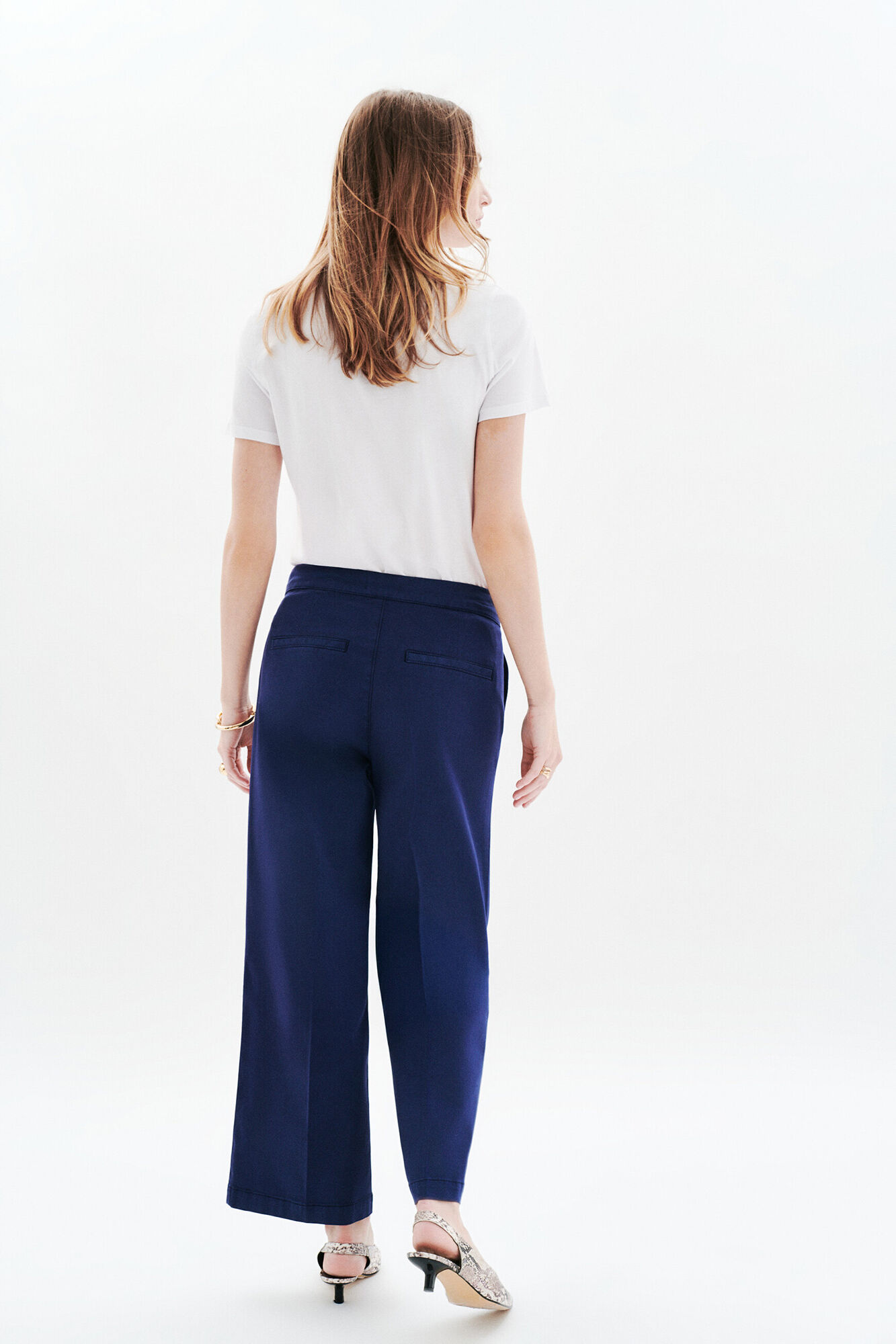 Caroll Suit trousers with buttons Navy