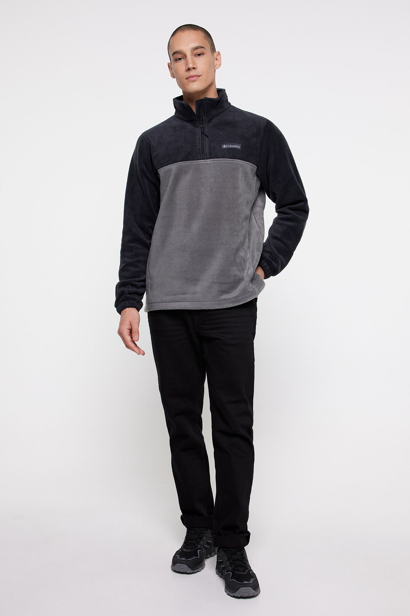 Columbia Columbia Steens Mountain&trade; half-zip fleece for men Black