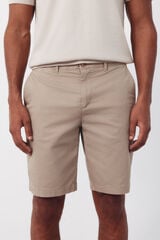Cortefiel Bermuda chinos regular print Beige