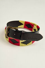 Valecuatro Cinto de pele Valecuatro modelo Soy&oacute;n Espanha Vermelho