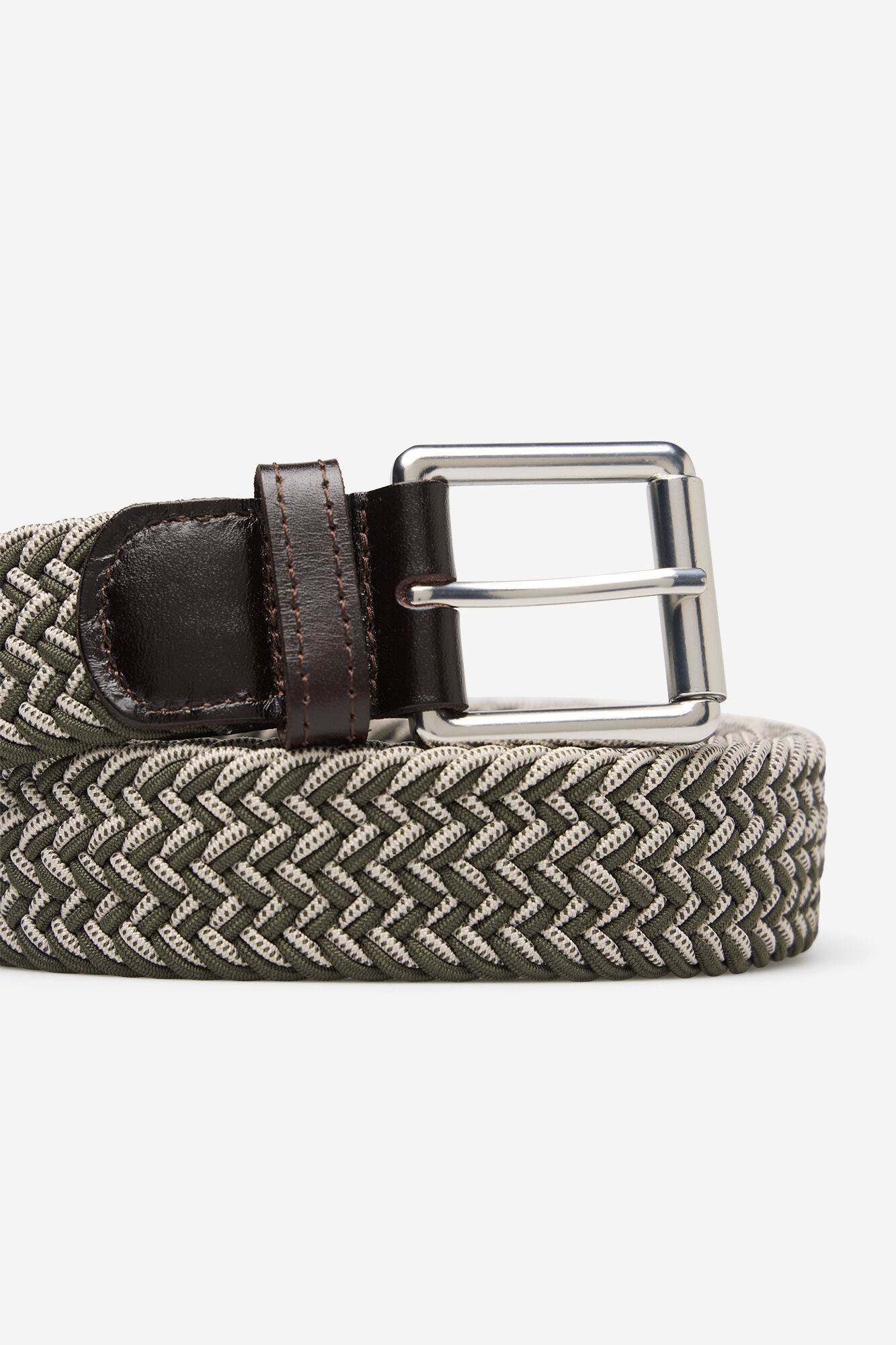 Cortefiel Elastic braided belt