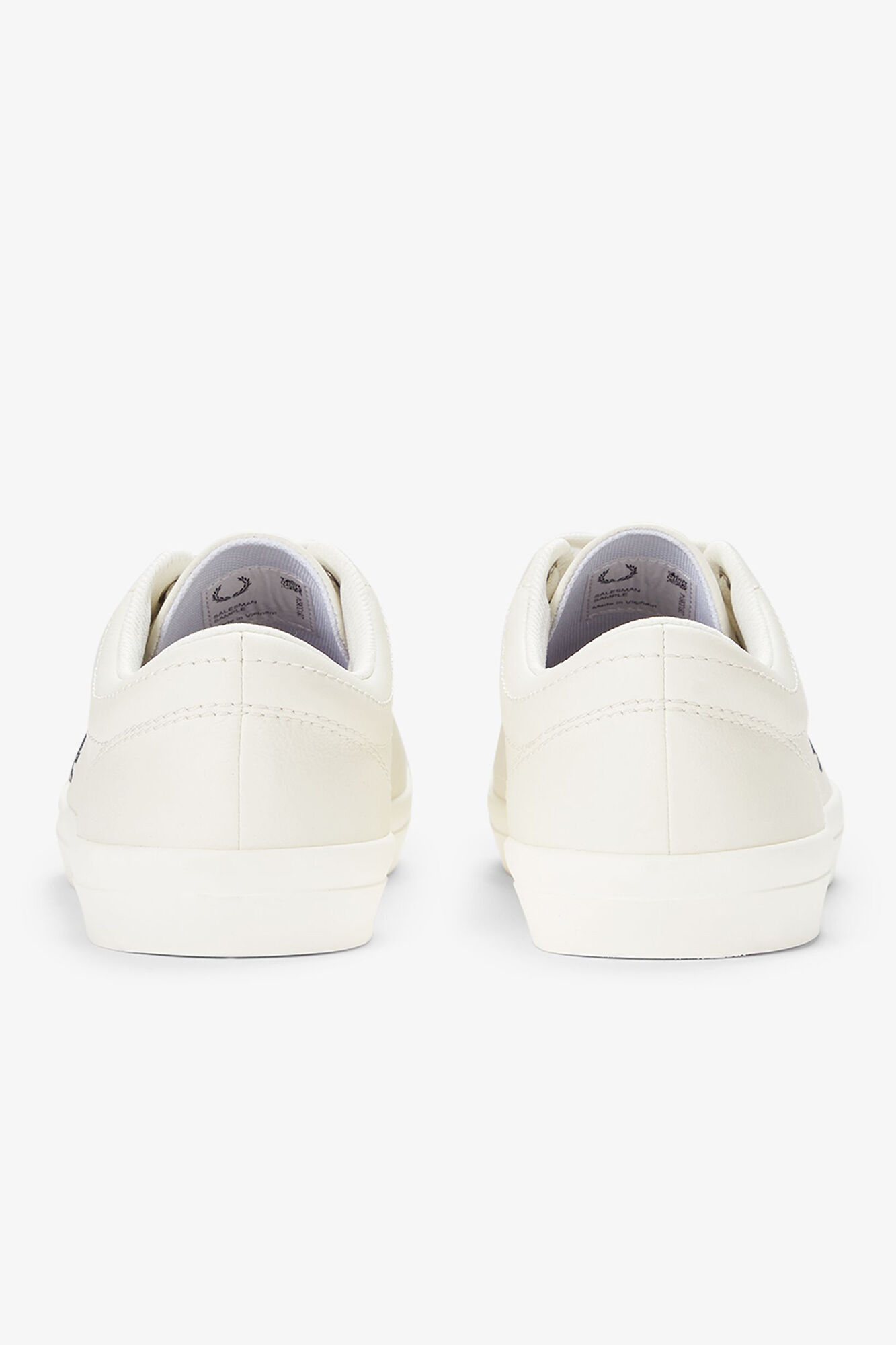 Fred Perry Zapatilla baseline piel Blanco
