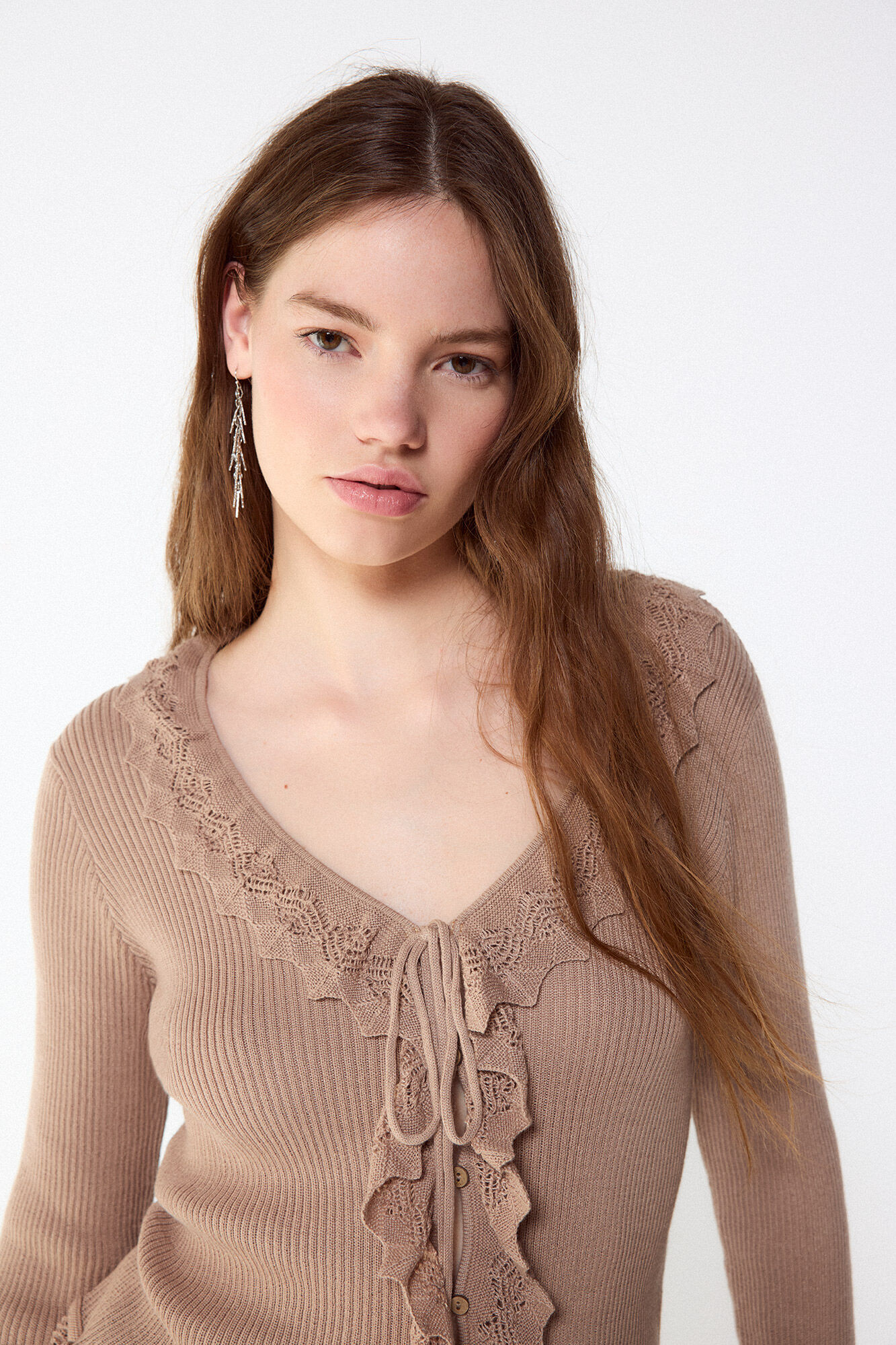 Slowlove Jersey punto efecto degradado