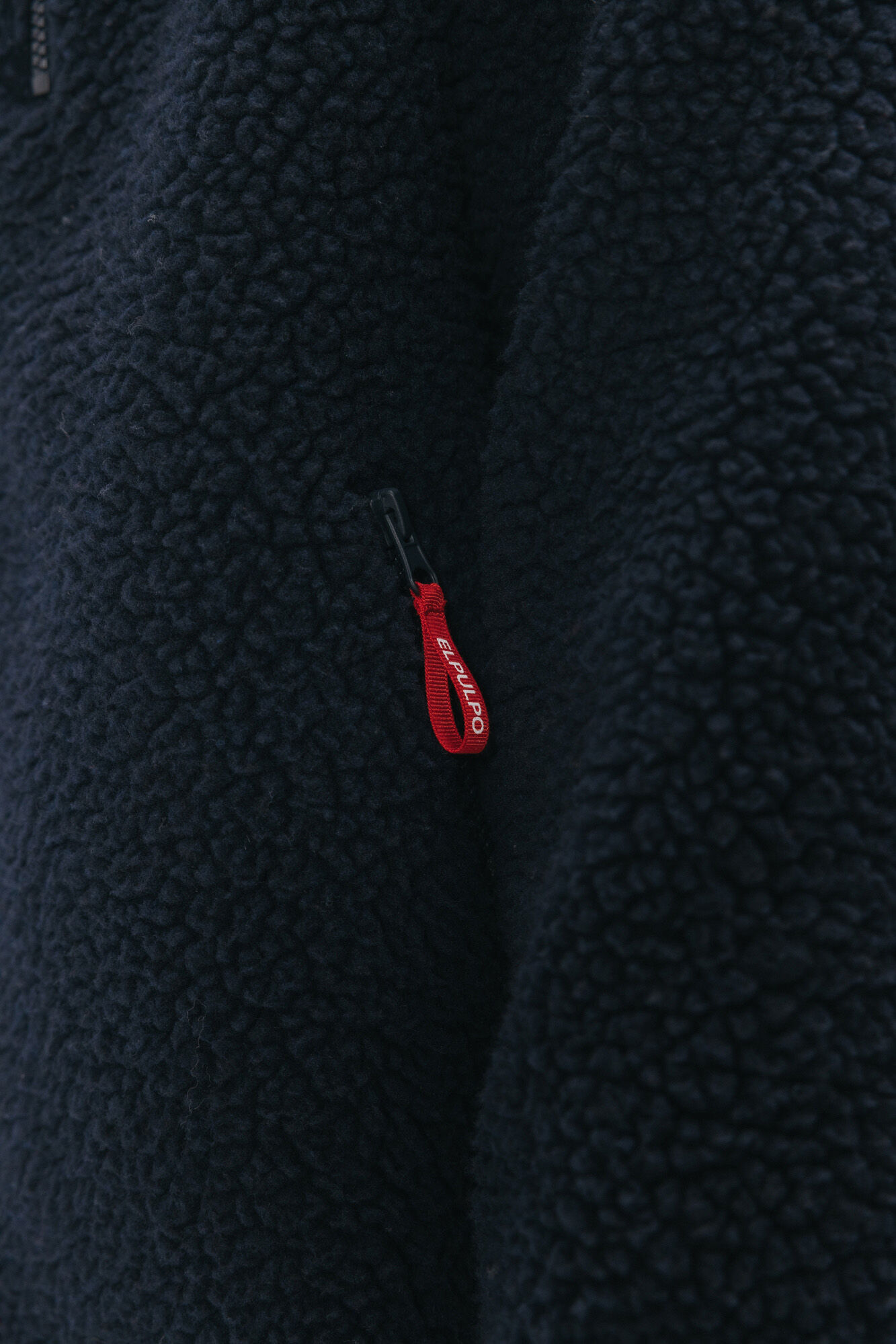 elPulpo Blus&atilde;o de forro polar Vancouver Azul