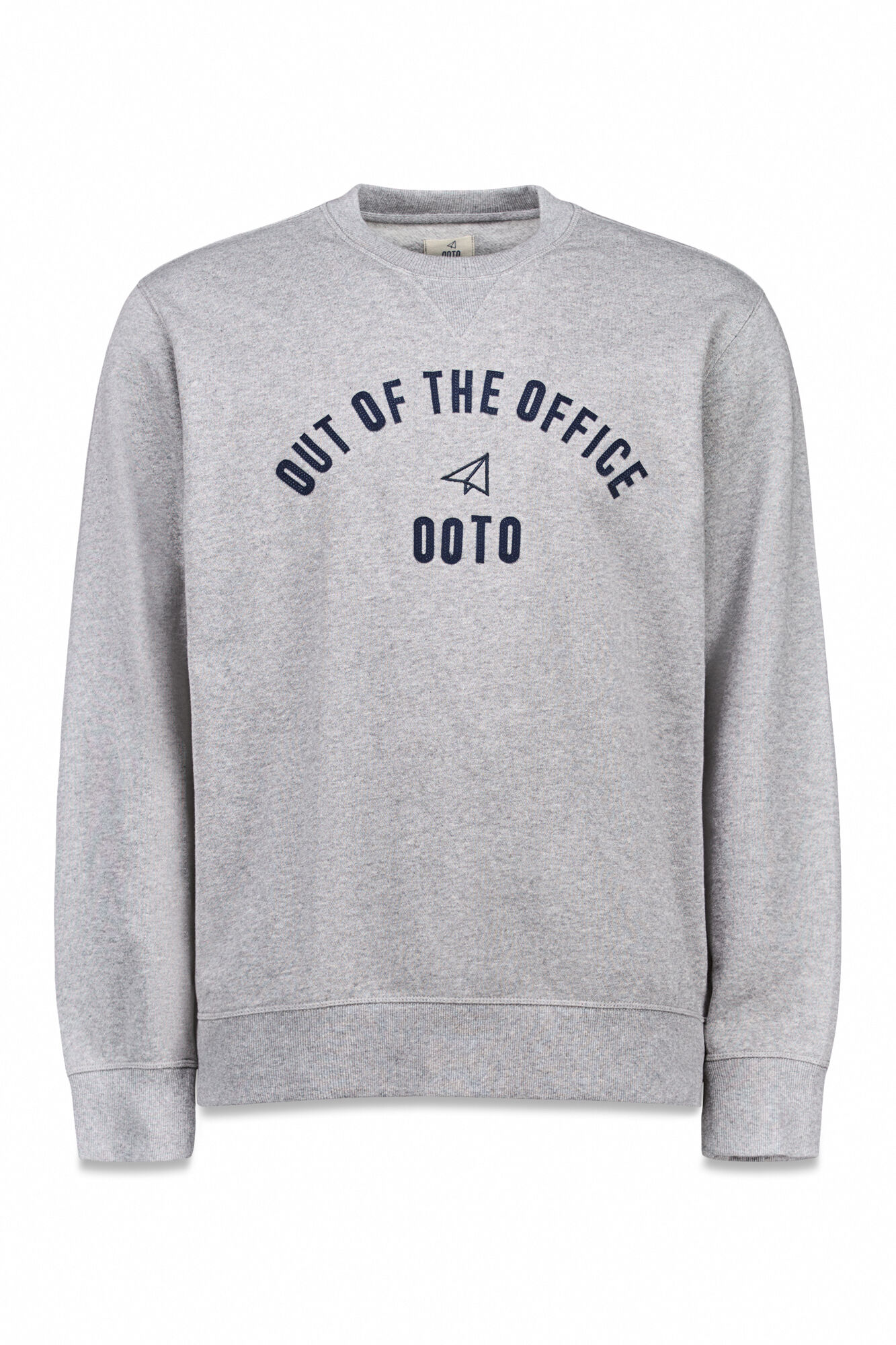OOTO Sweatshirt caixa logo Cinzento