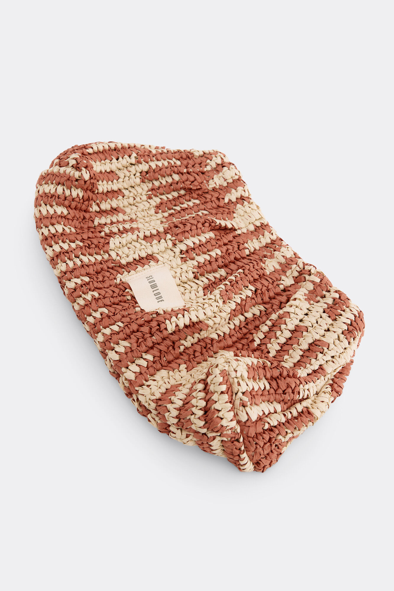Slowlove Bolso pouch rafia