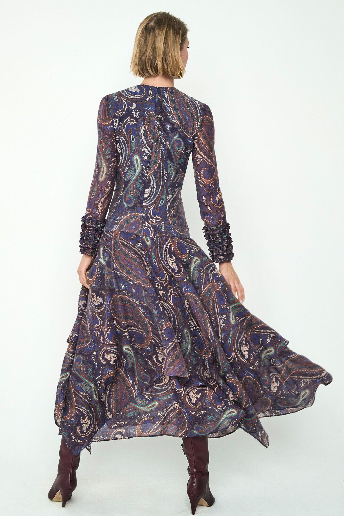 Panambi Printed dress Jony Purple