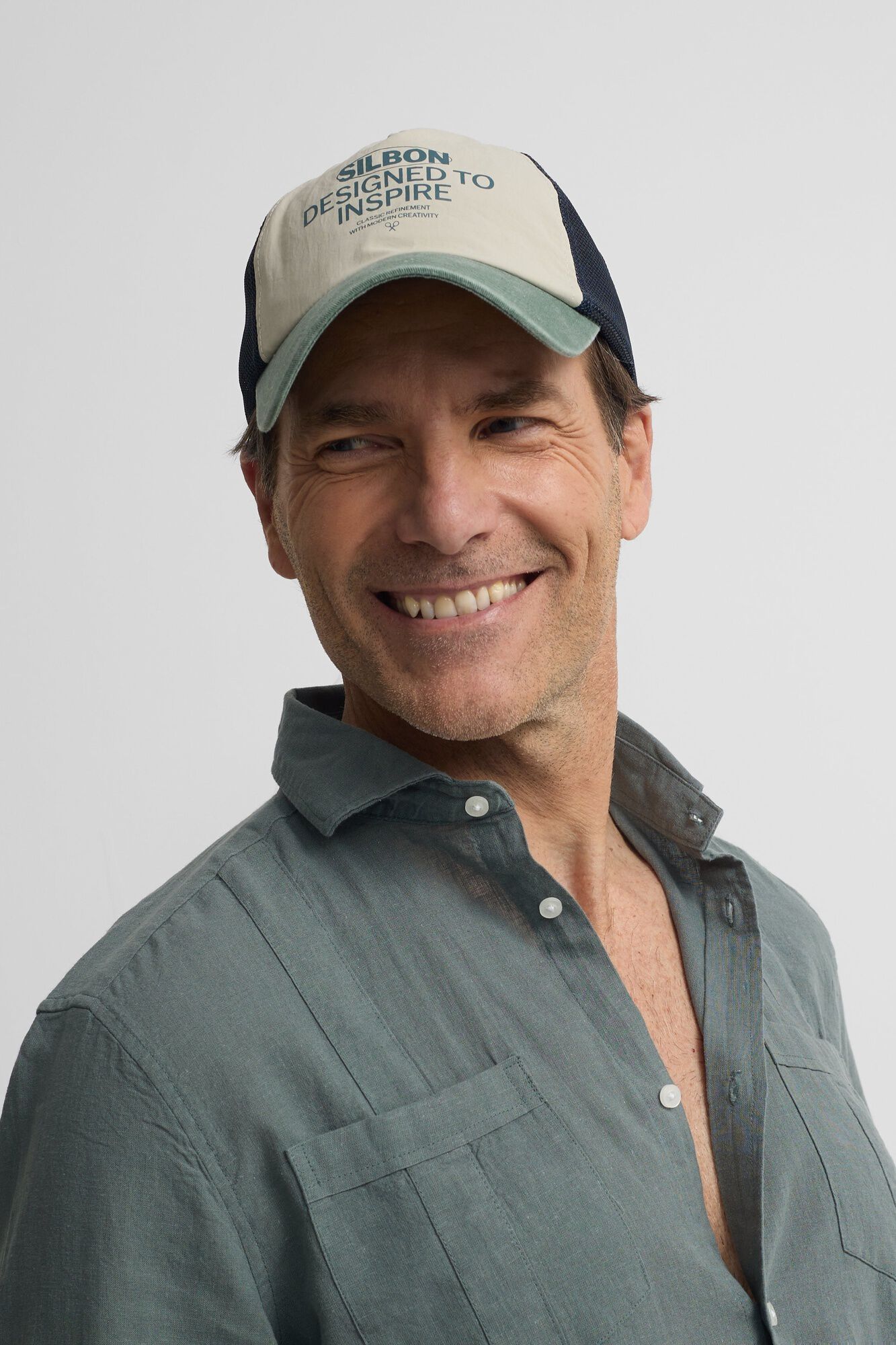 Silbon Camisa sport em linho