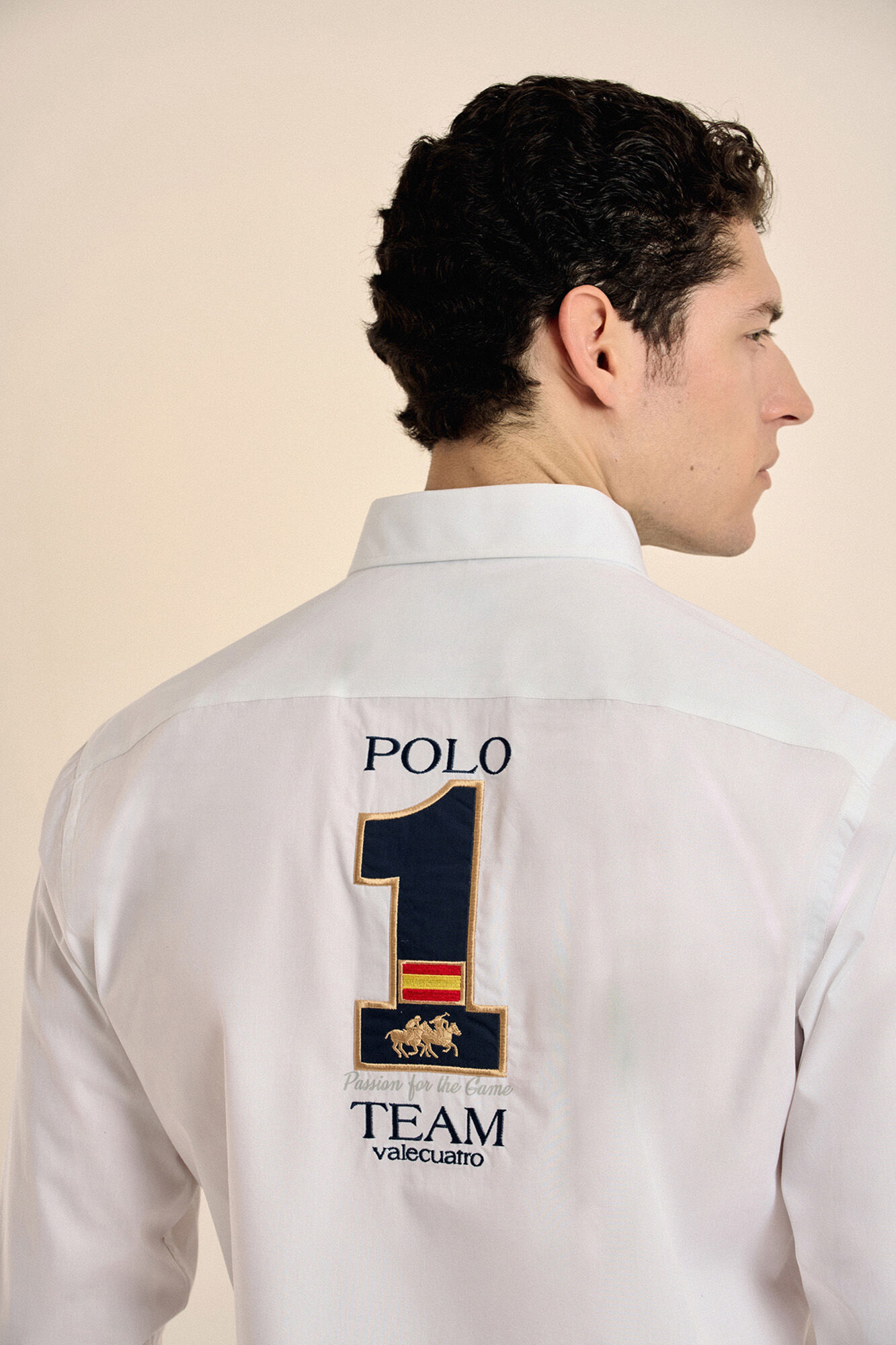 Valecuatro Camisa da Espanha Branco