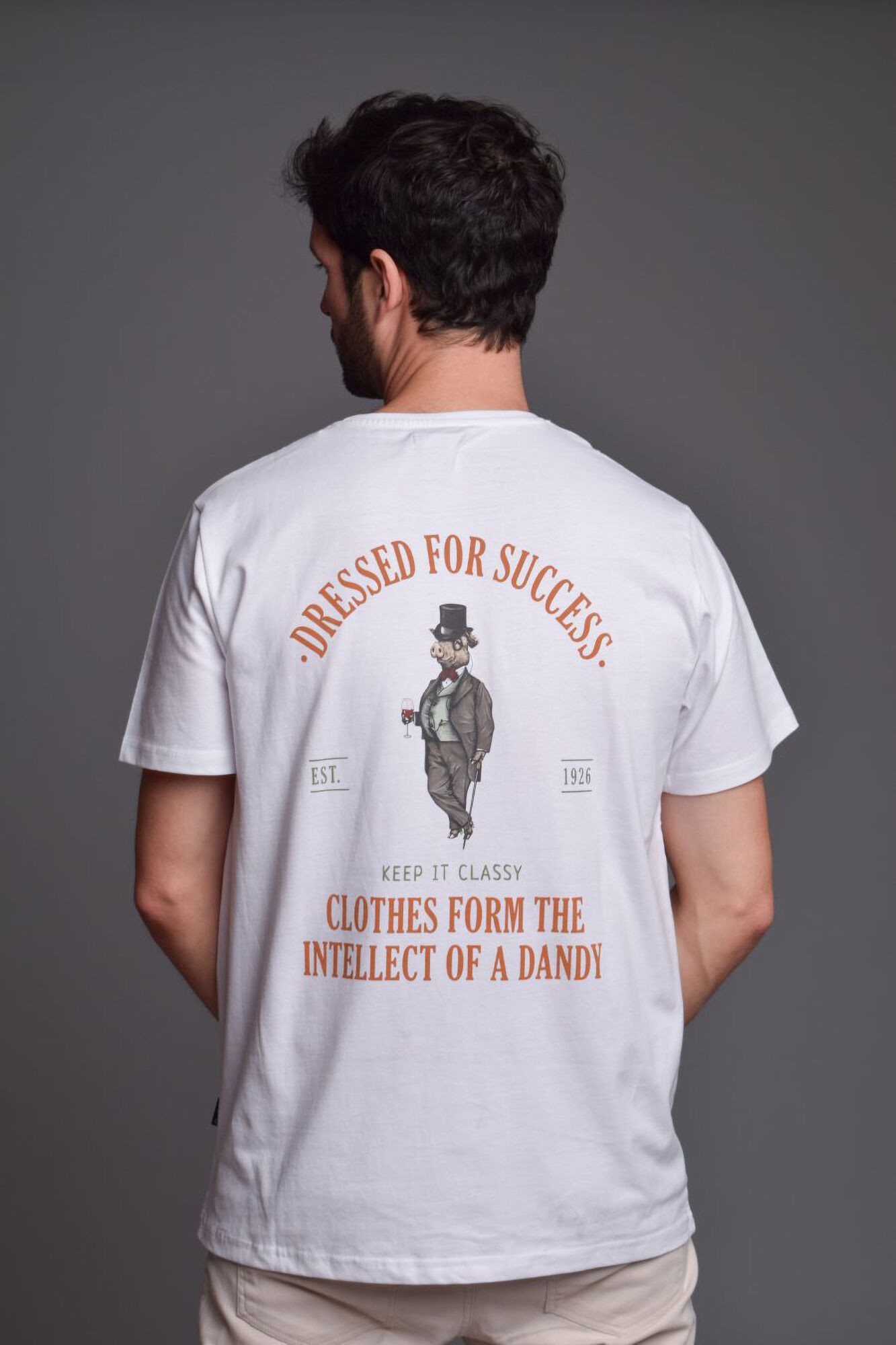 Cloking T-shirt para o Sucesso" Branco