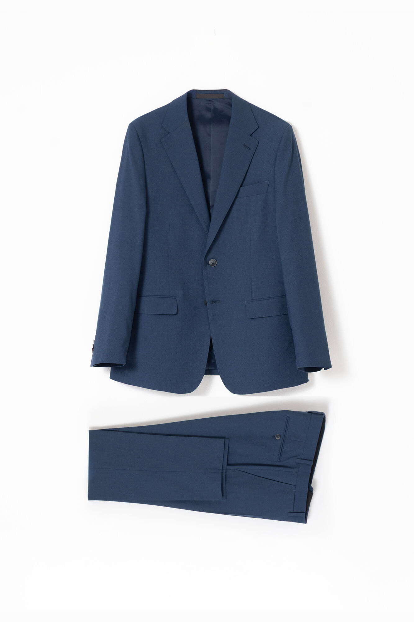 PuroEGO Traje micro punto tinta Azul