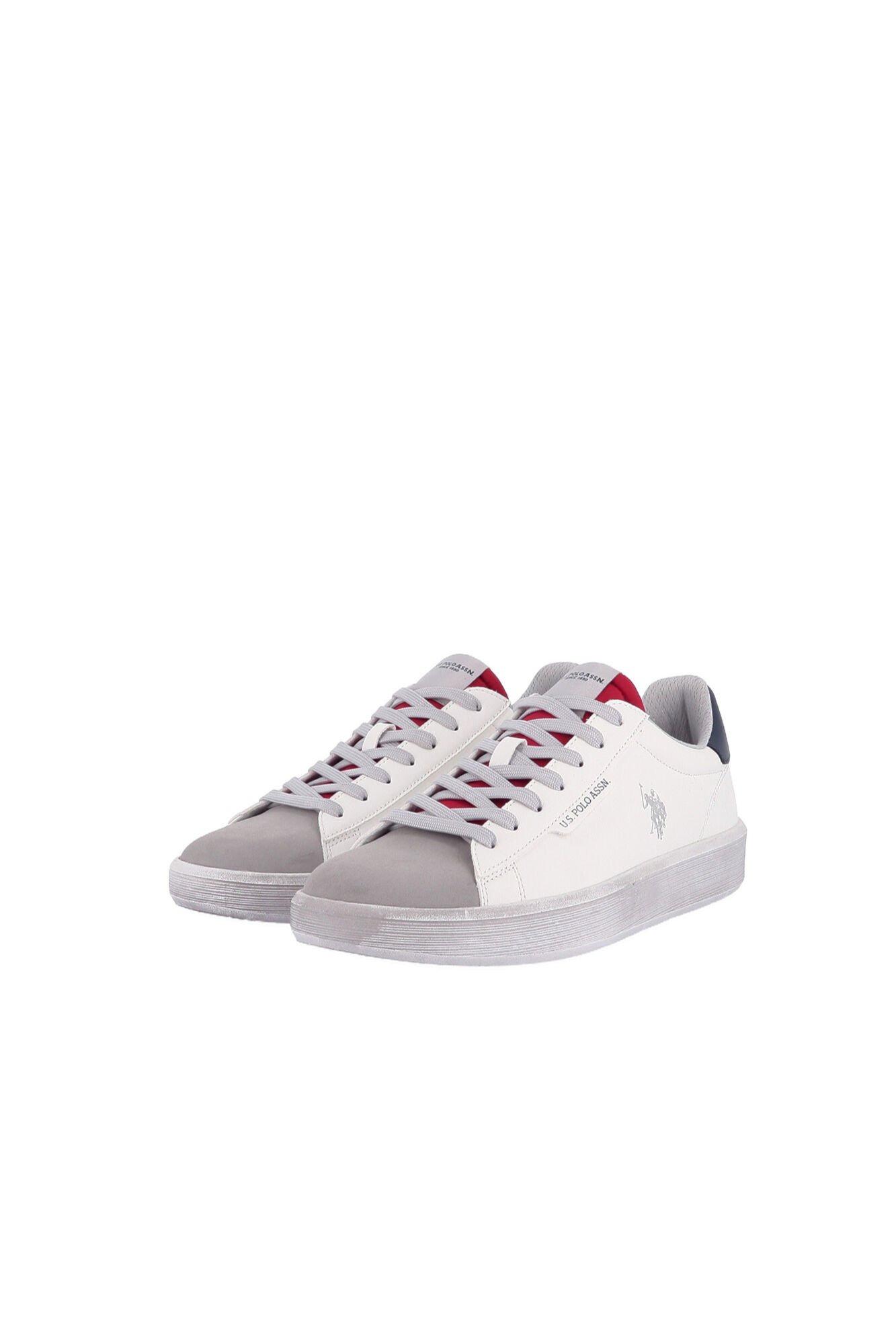 Us Polo Cal&ccedil;ado casual de homem Branco