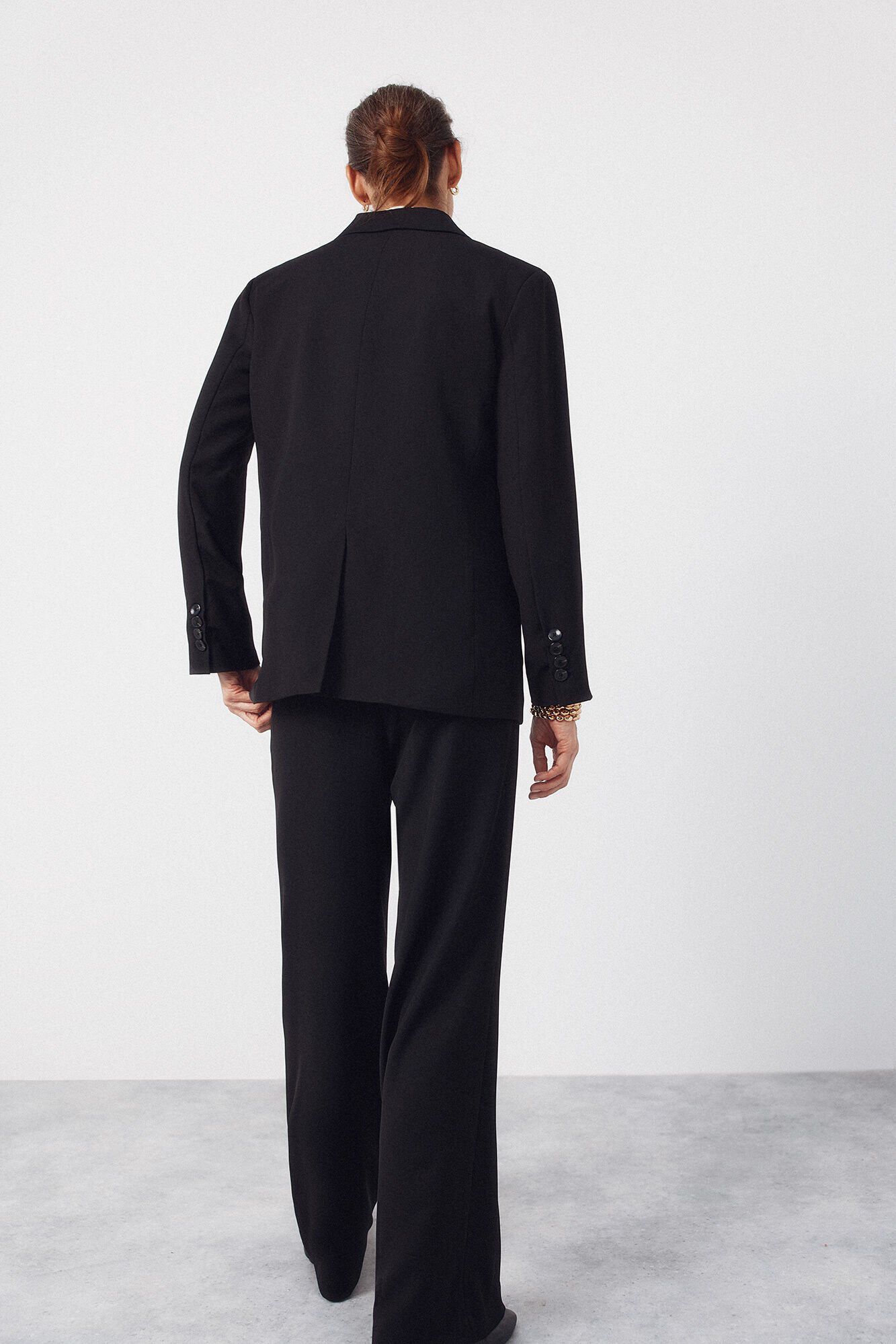 Cortefiel Black blazer Black