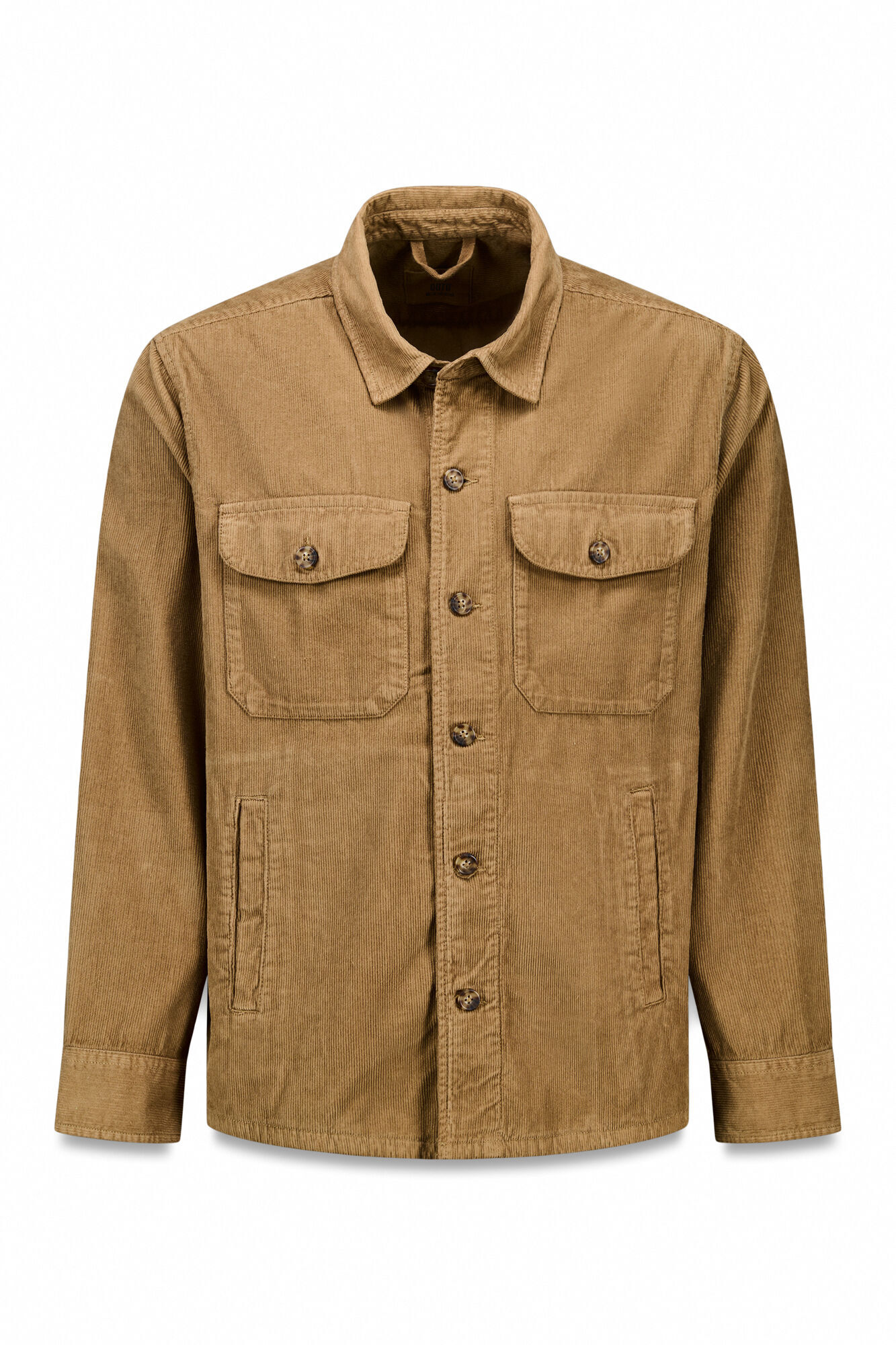OOTO Sobrecamisa de bombazina Tostado