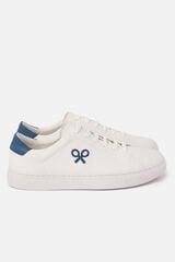 Silbon Tênis clássico de seda Branco