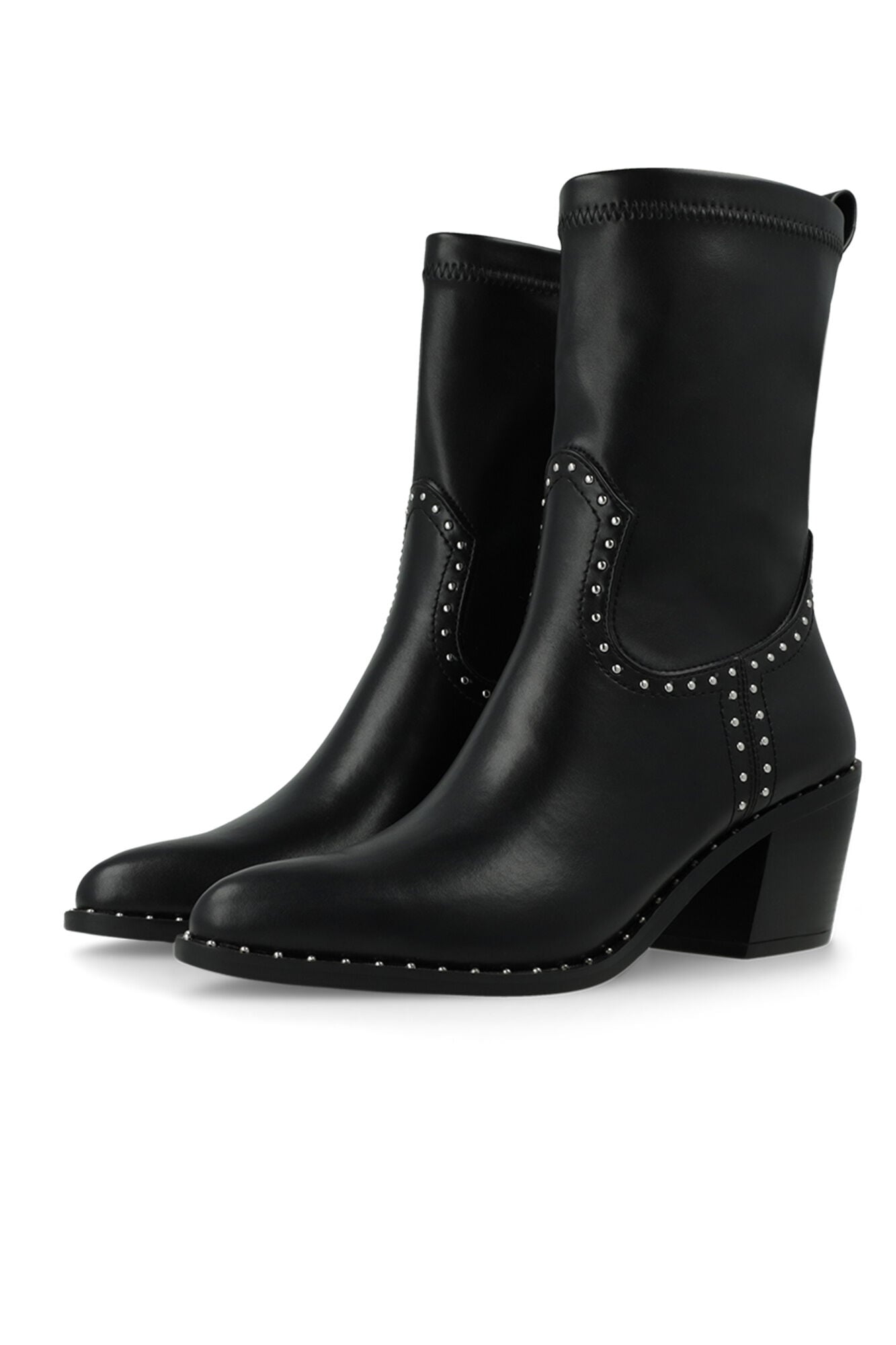 Lodi Botines tipo cowboy tachas