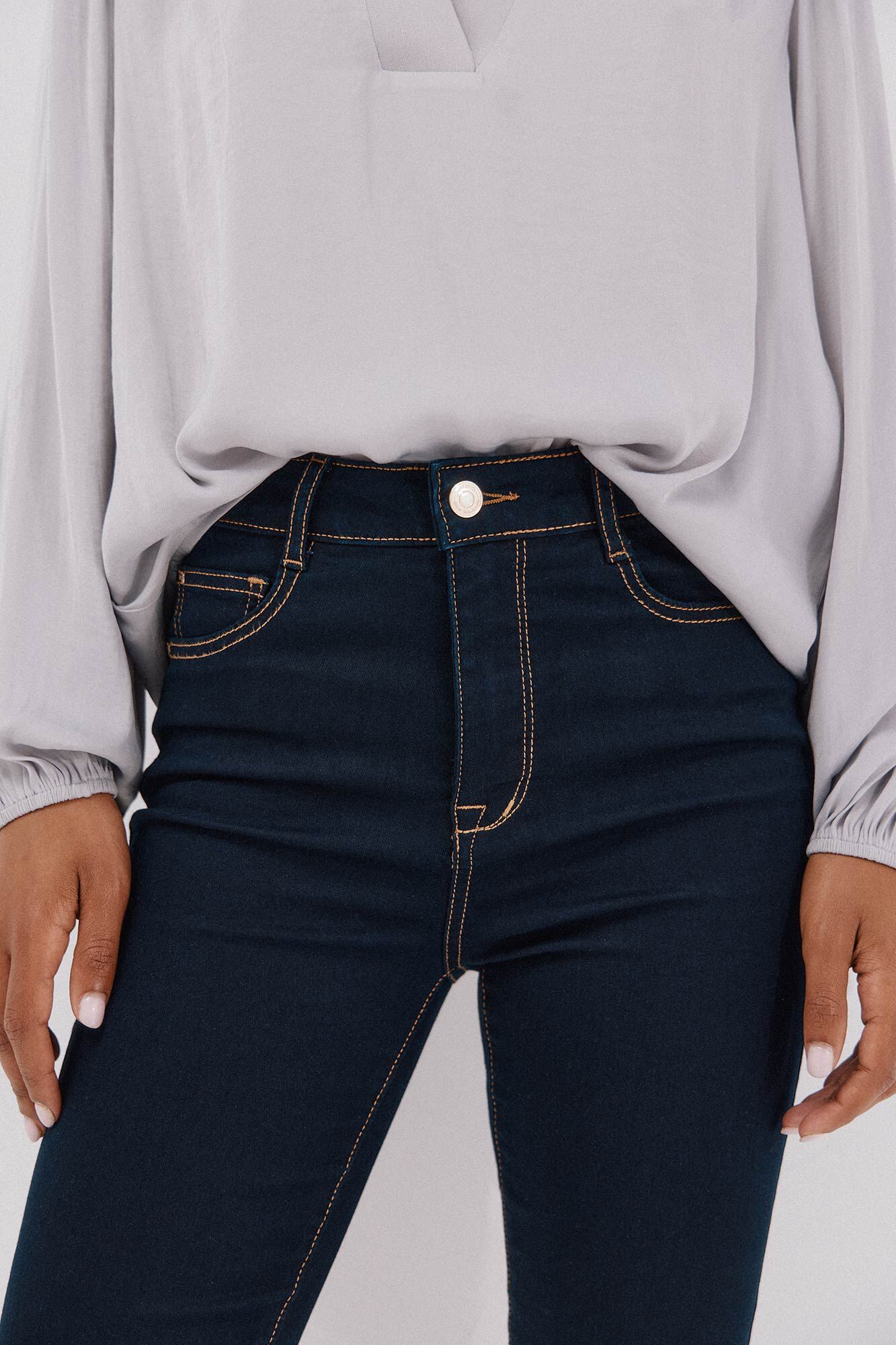 Cortefiel Sensational Jeans Blue