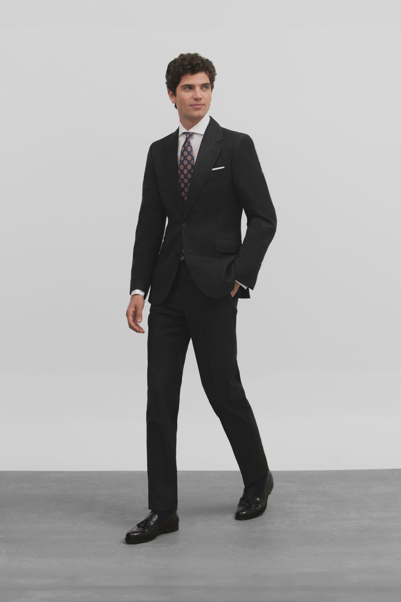 Silbon American suit  Grey