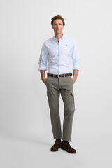 Silbon Calça cargo casual Verde